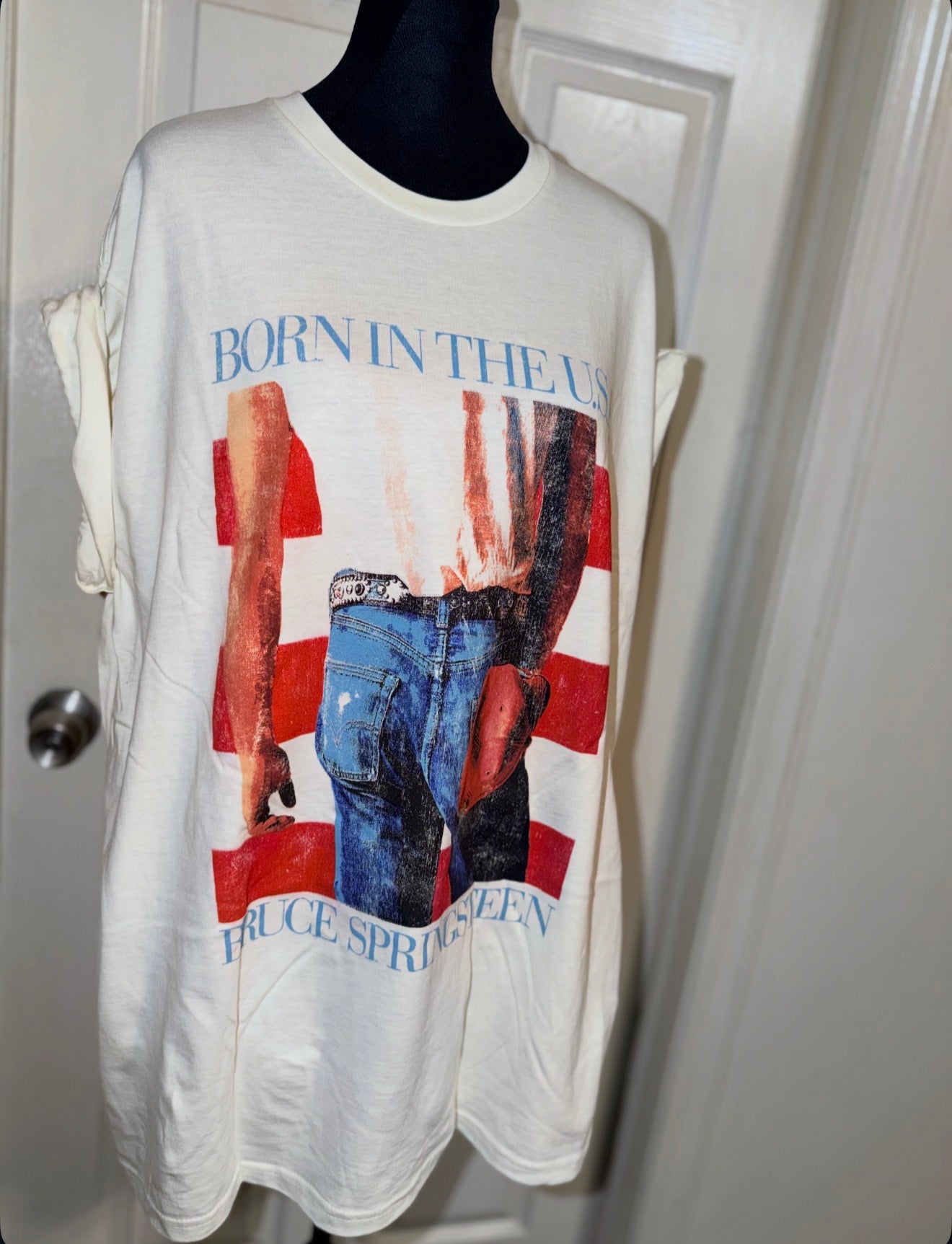 Bruce Springsteen Oversized Distressed Tee