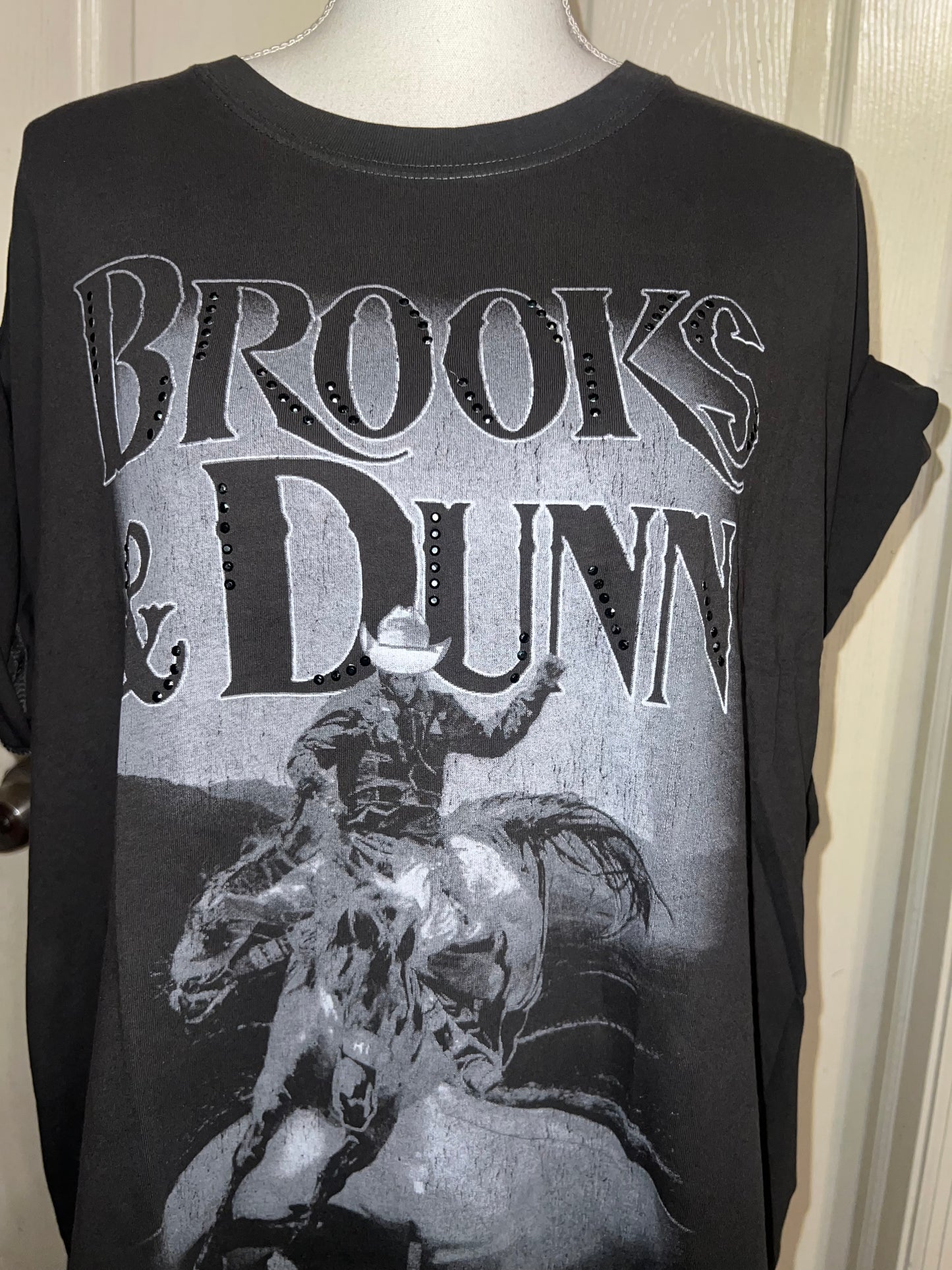 Brooks & Dunn Oversized Distressed Tee