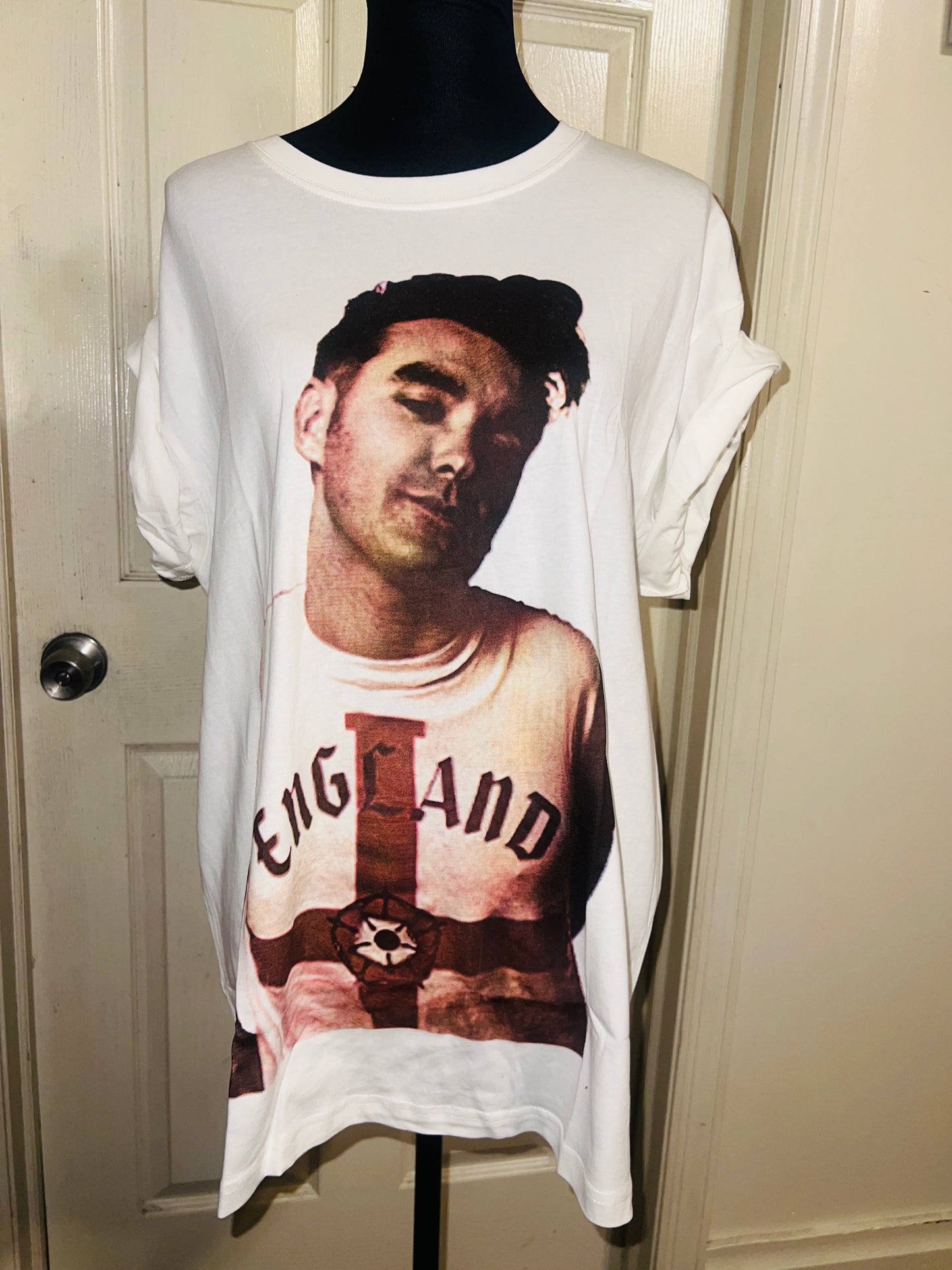 Morrissey Oversized Distressed Tee