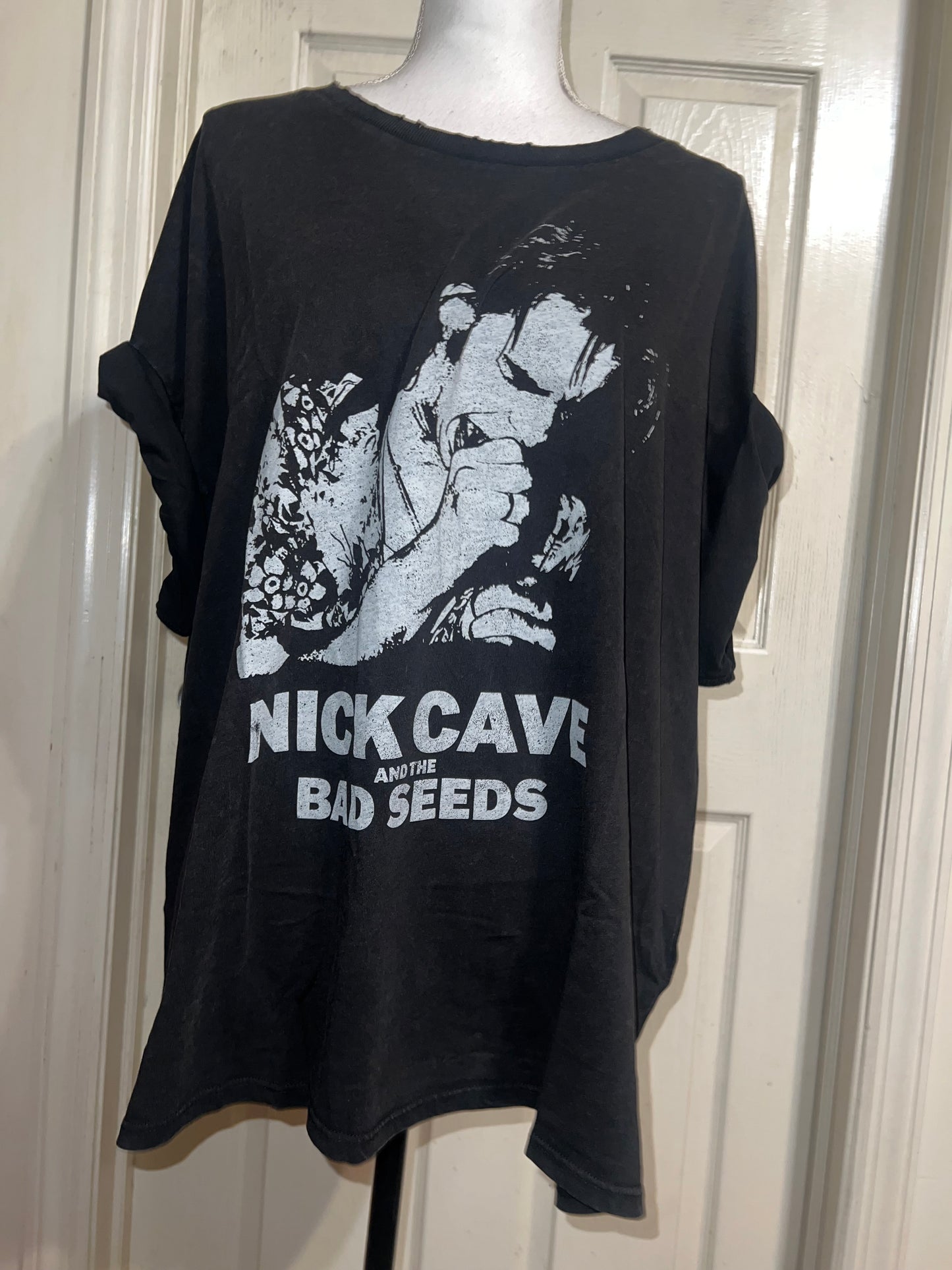 Nick Cave & The Bad Seeds Oversized Distressed Tee