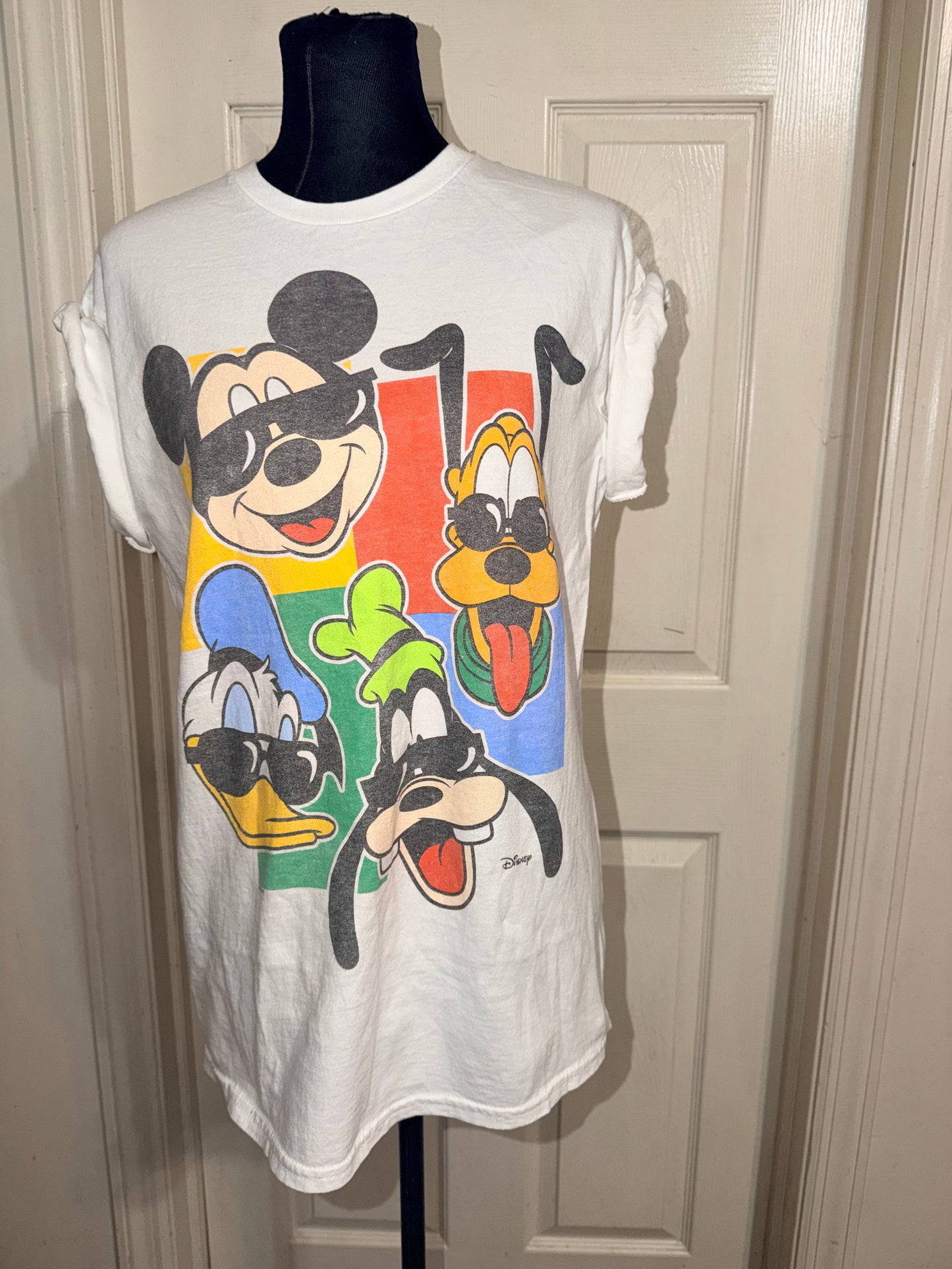 Disney Mickey Mouse Oversized Distressed Tee