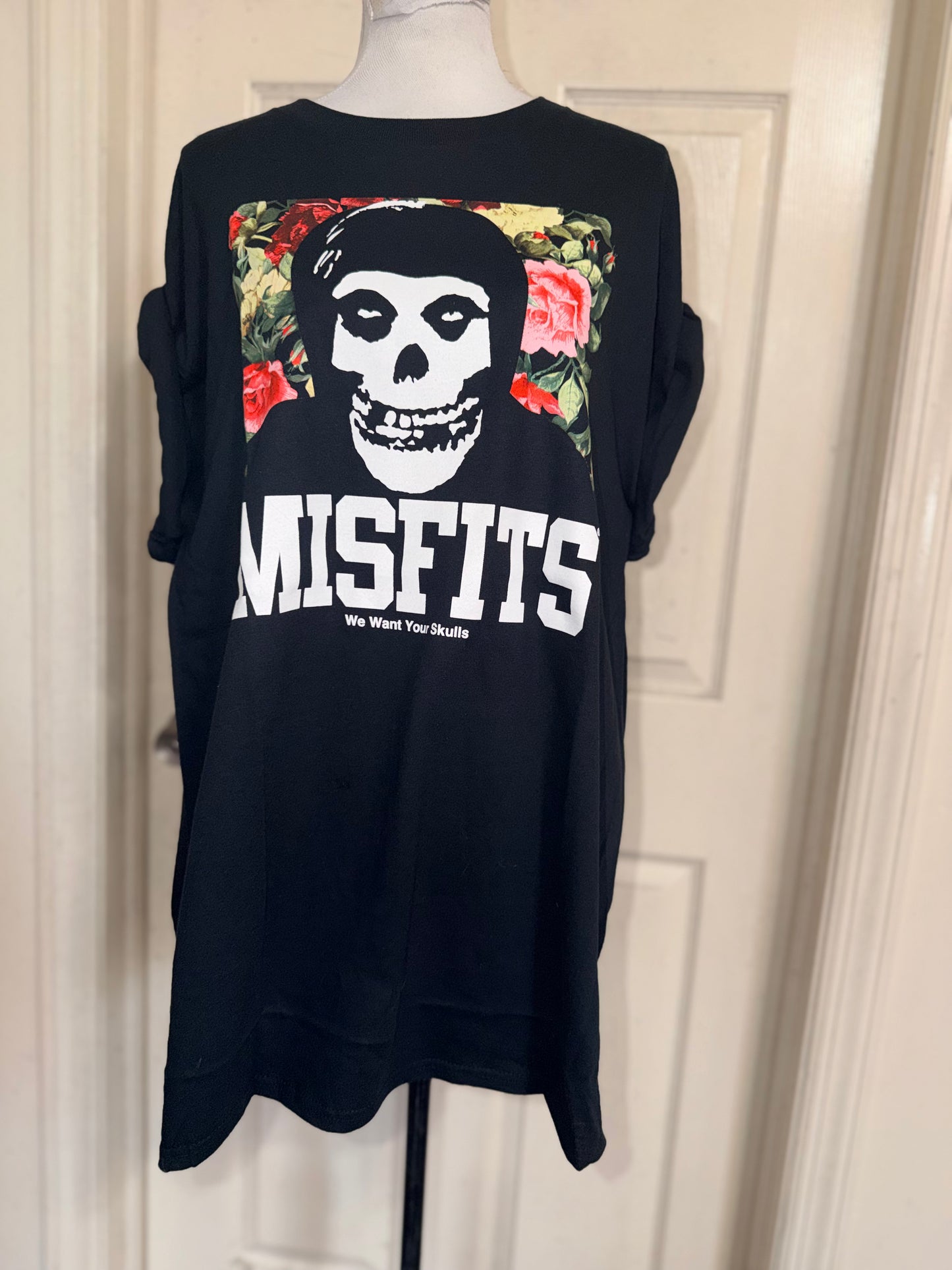 The Misfits Oversized Distressed Tee