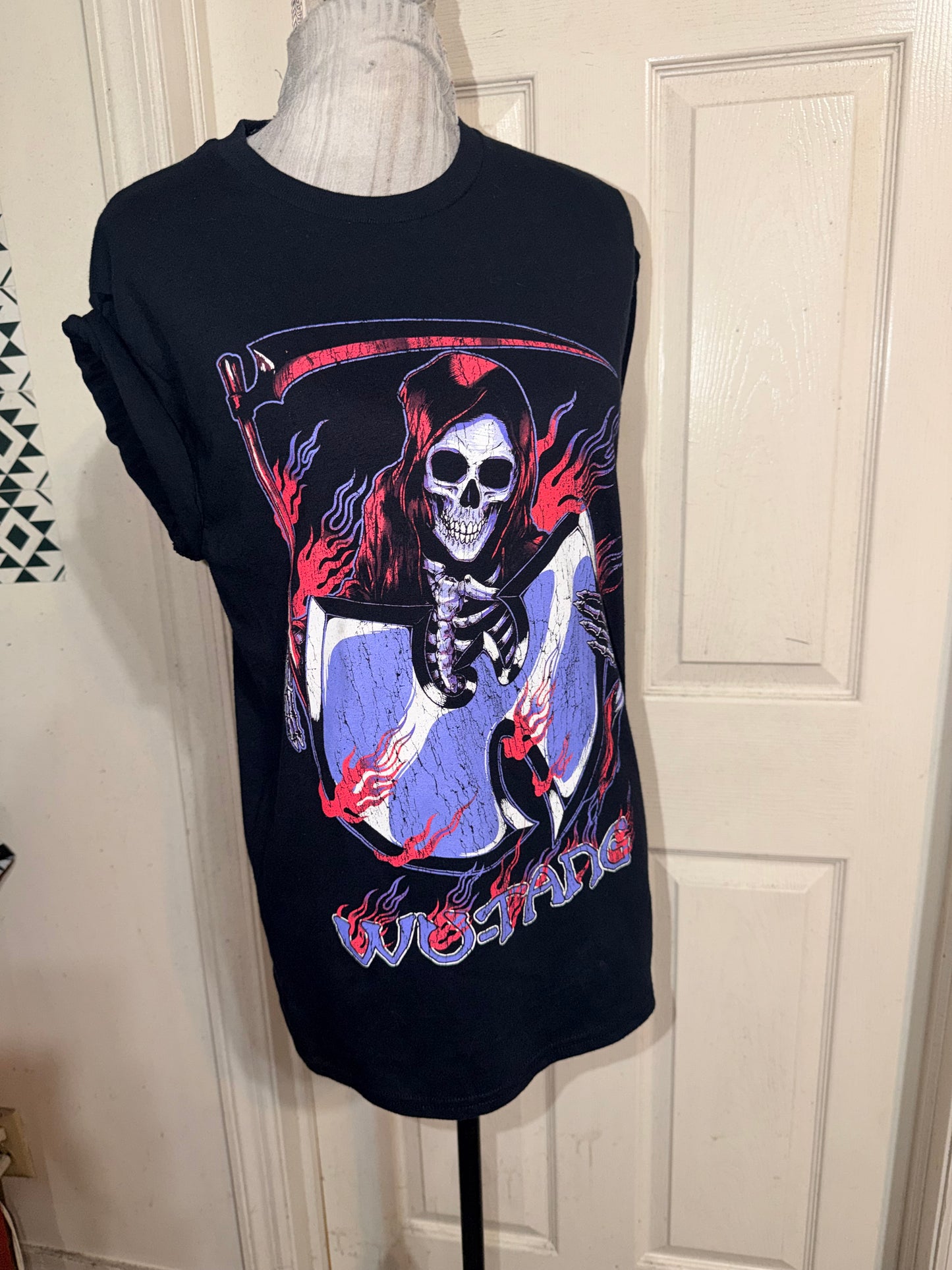 Wu-Tang Clan Oversized Distressed Tee
