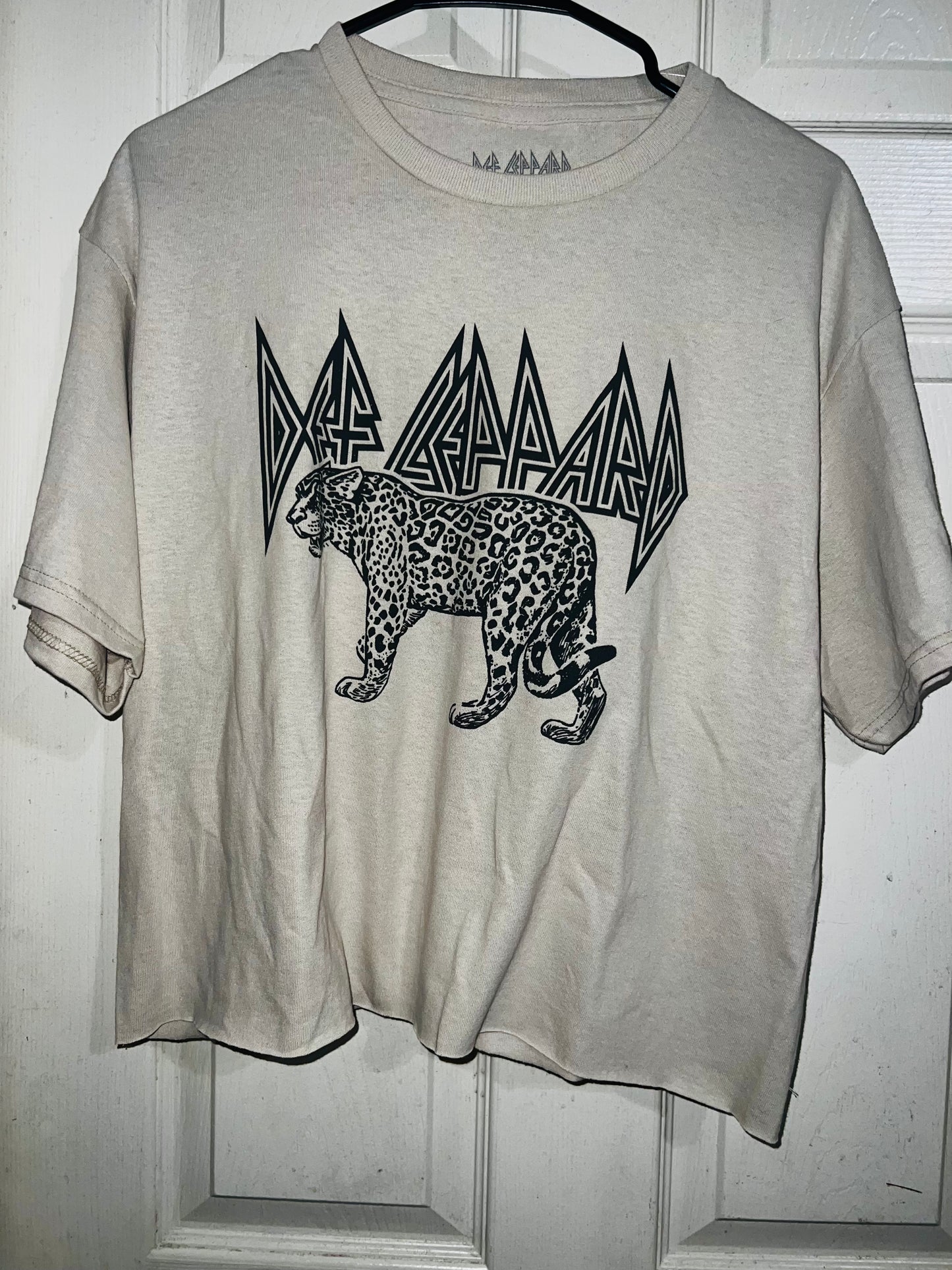 Def Leppard Oversized Tee