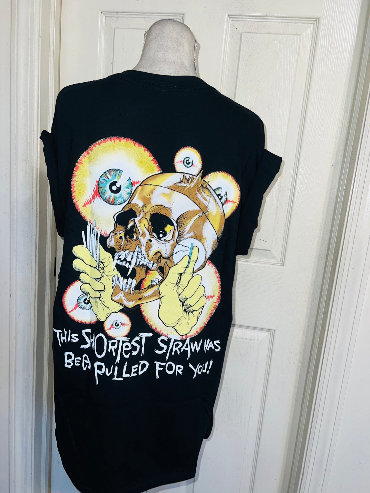 Metallica Double Sided Oversized Distressed Tee