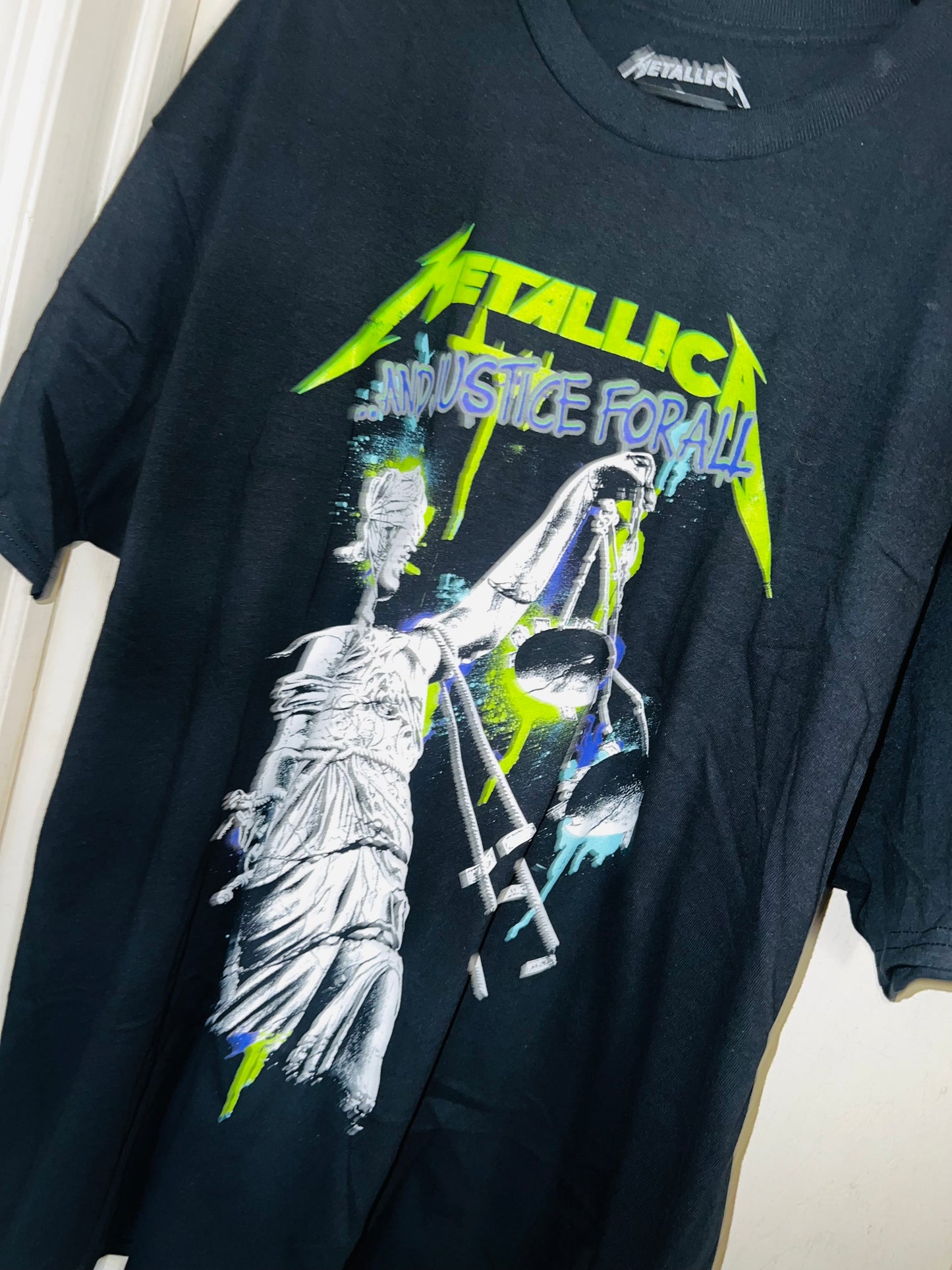 Metallica Justice Oversized Tee