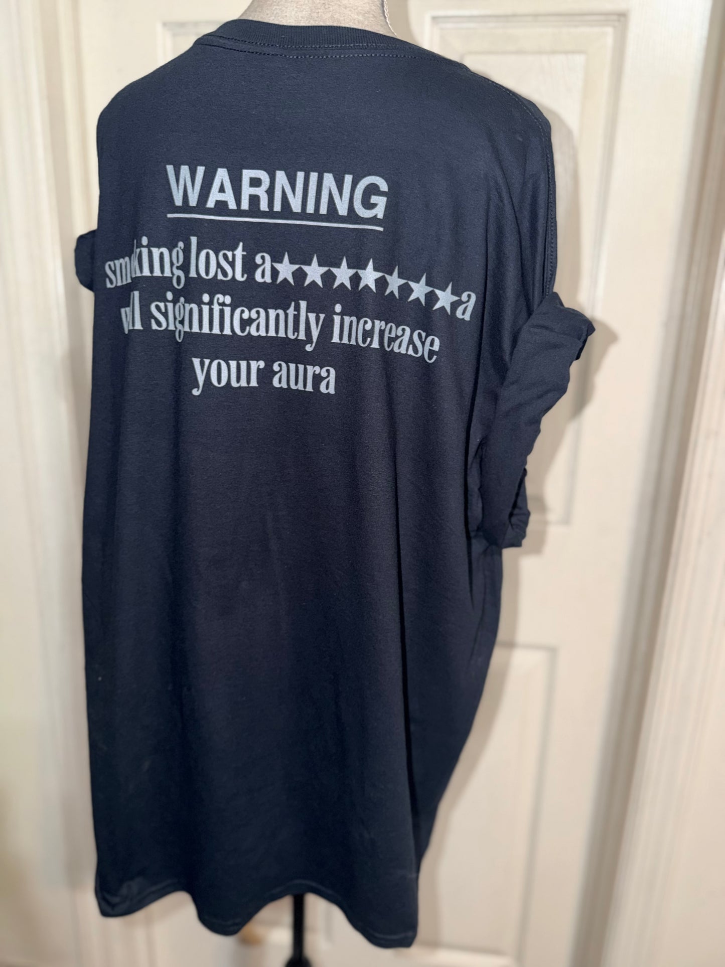 Machine Gun Kelly Double Sided Oversized Distressed Tee