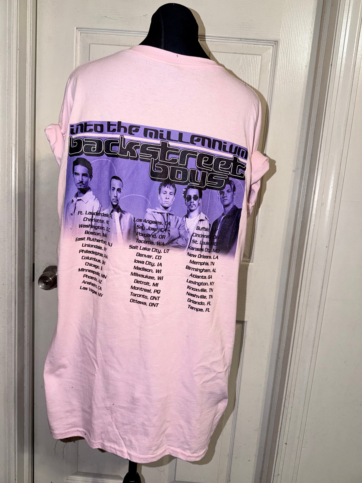 Backstreet Boys Double Sided Oversized Tee