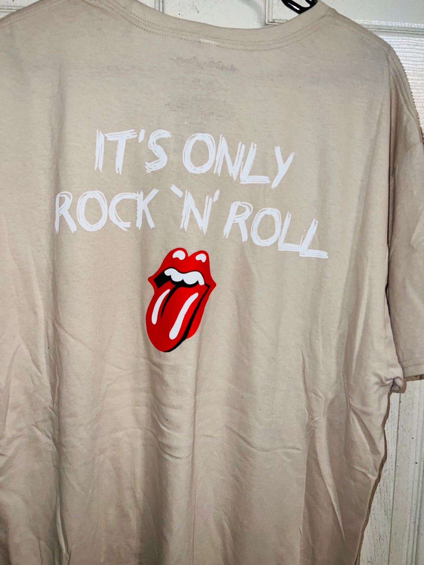 The Rolling Stones Double Sided Distressed Tee