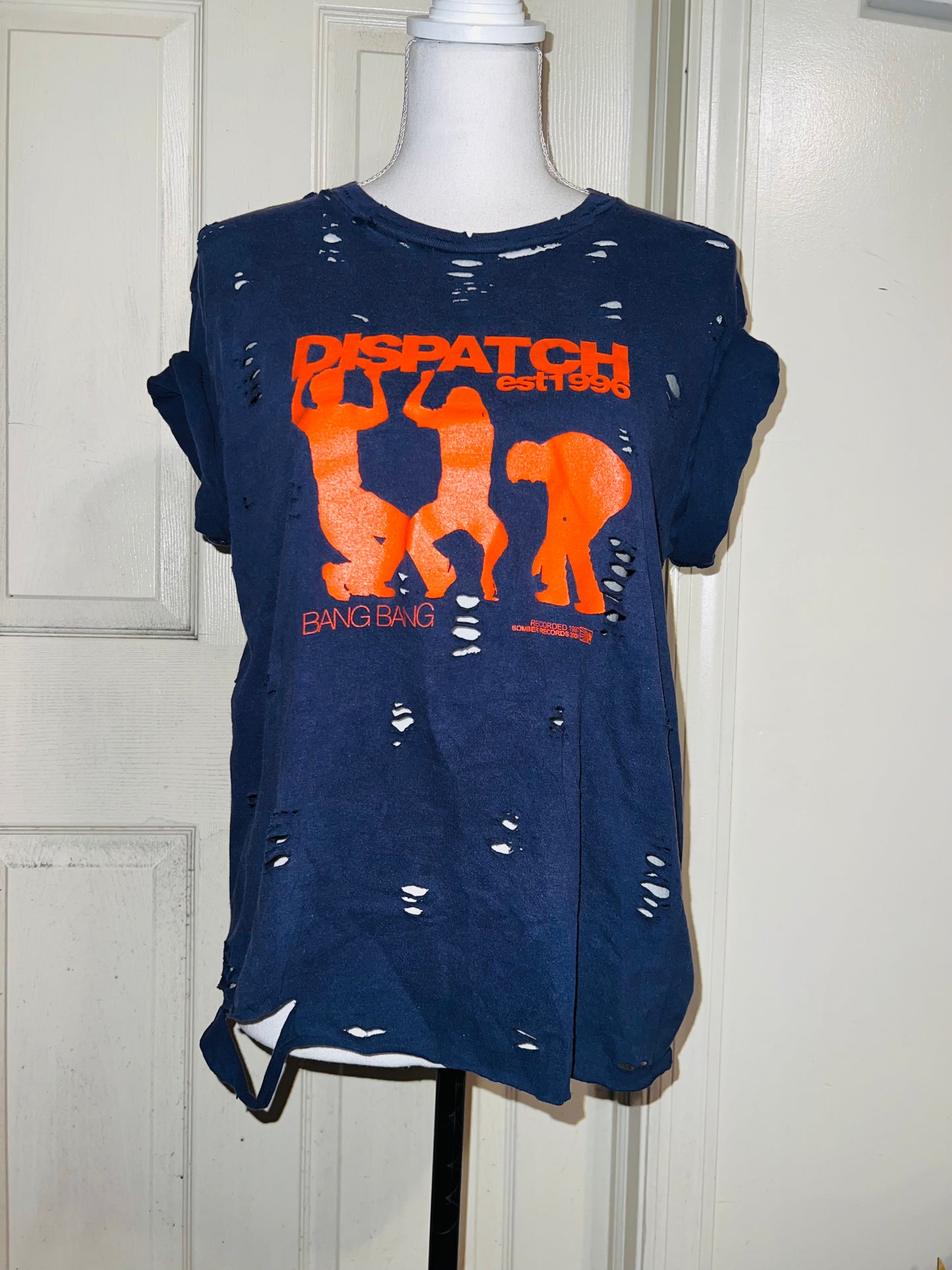 Dispatch Oversized Distressed Vintage Tee