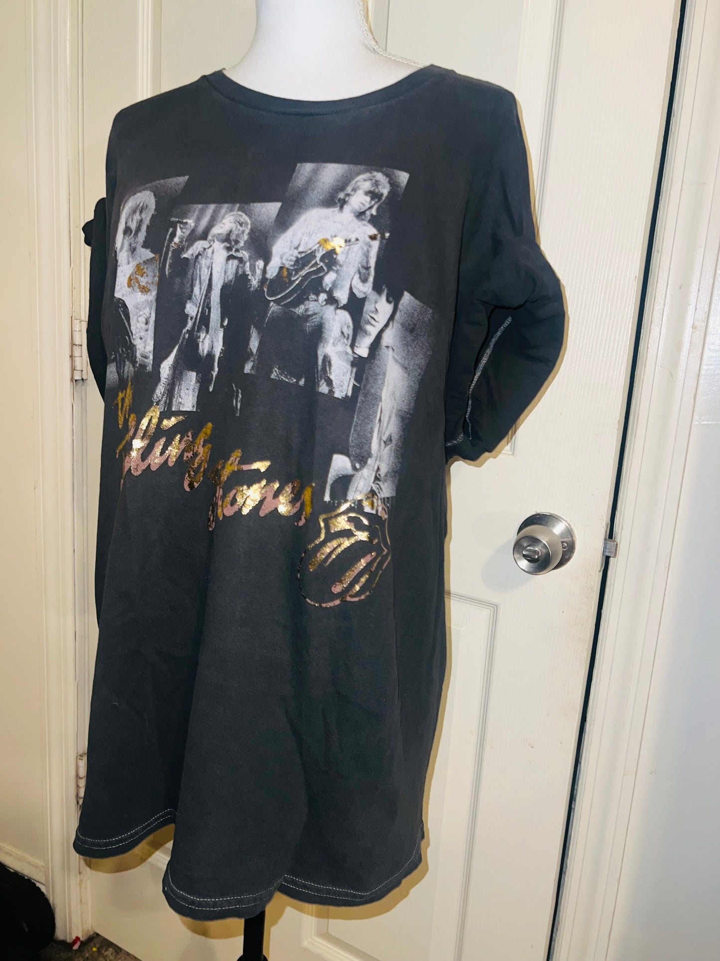 The Rolling Stones Oversized Distressed Tee