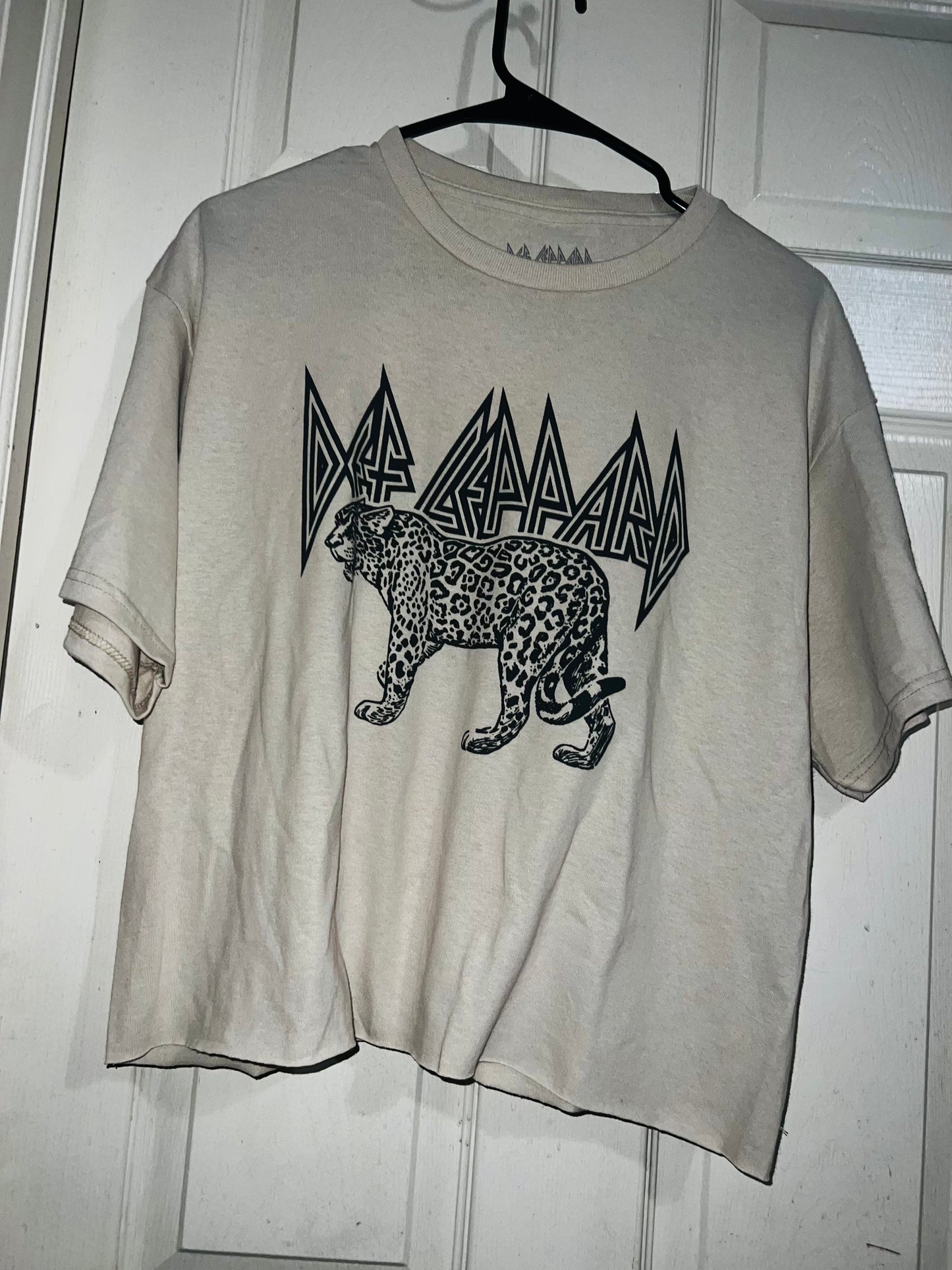 Def Leppard Oversized Tee