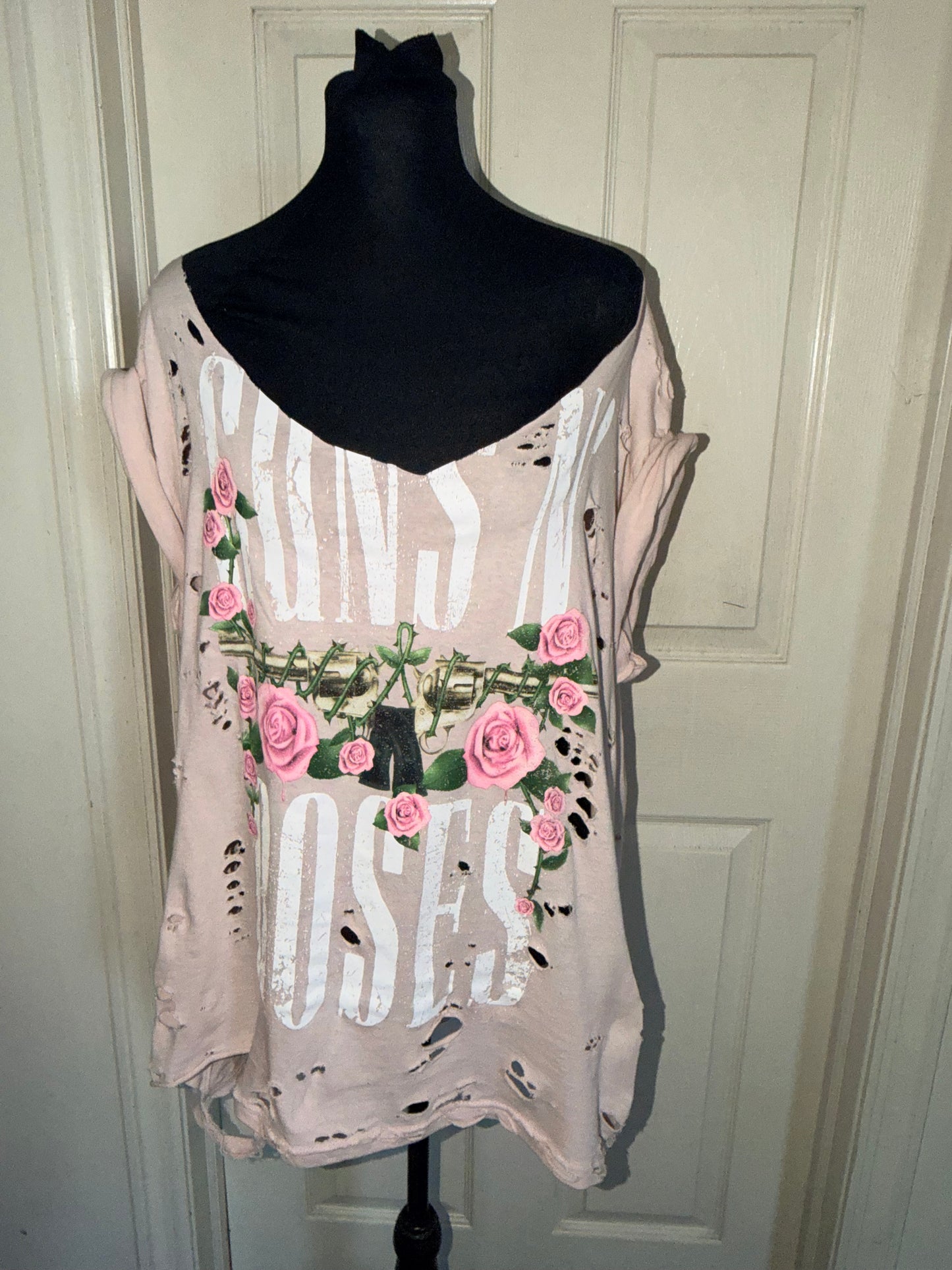 Guns N’ Roses Oversized Distressed Tee