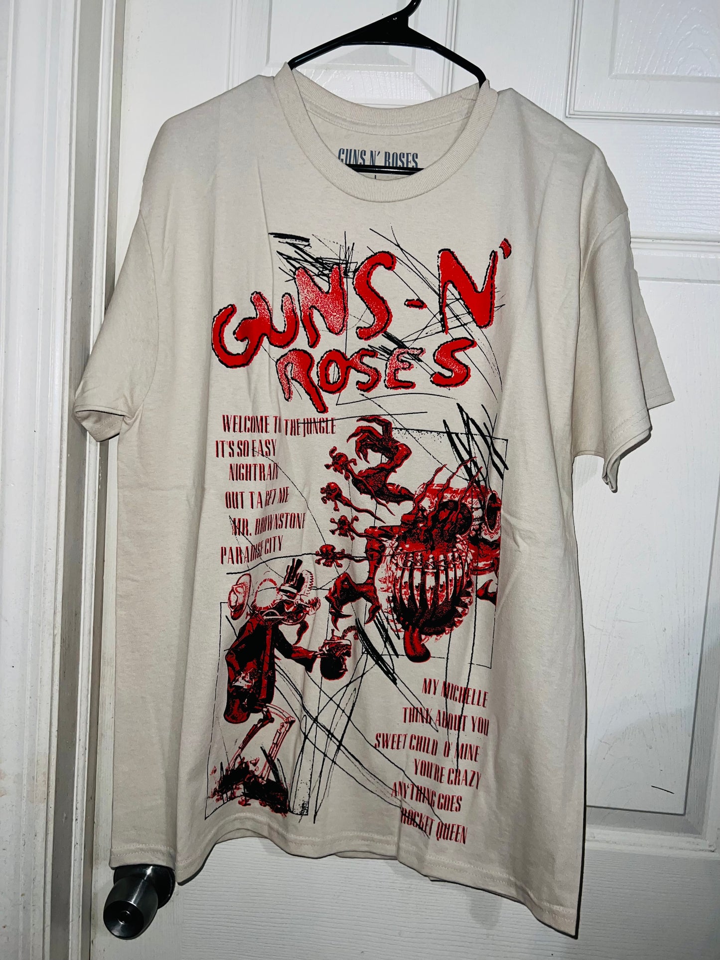 Guns n’ Roses Oversized Distressed Tee