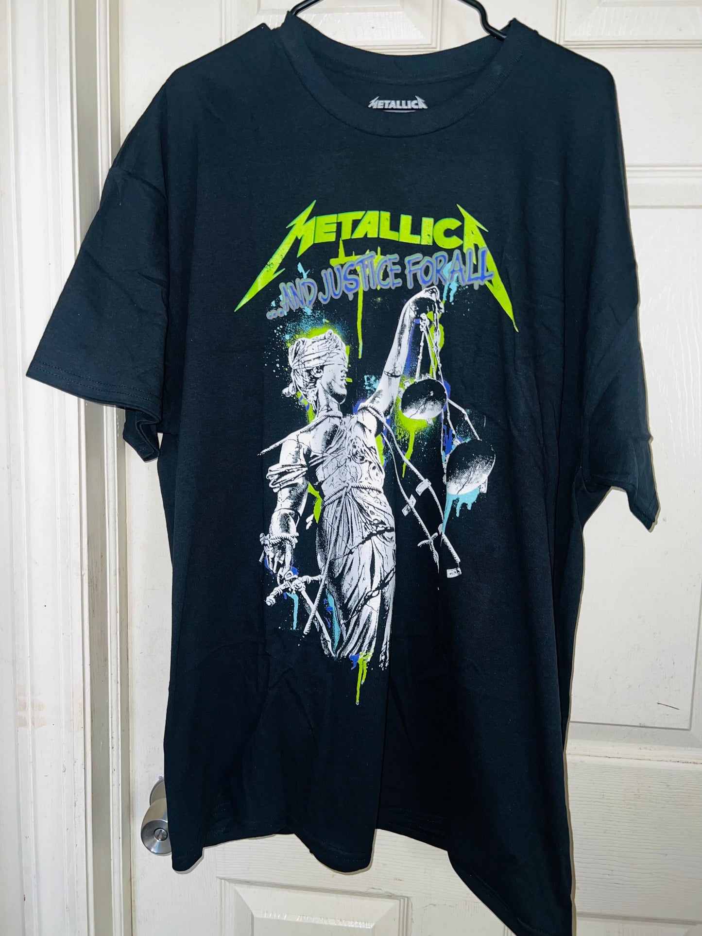 Metallica Justice Oversized Tee