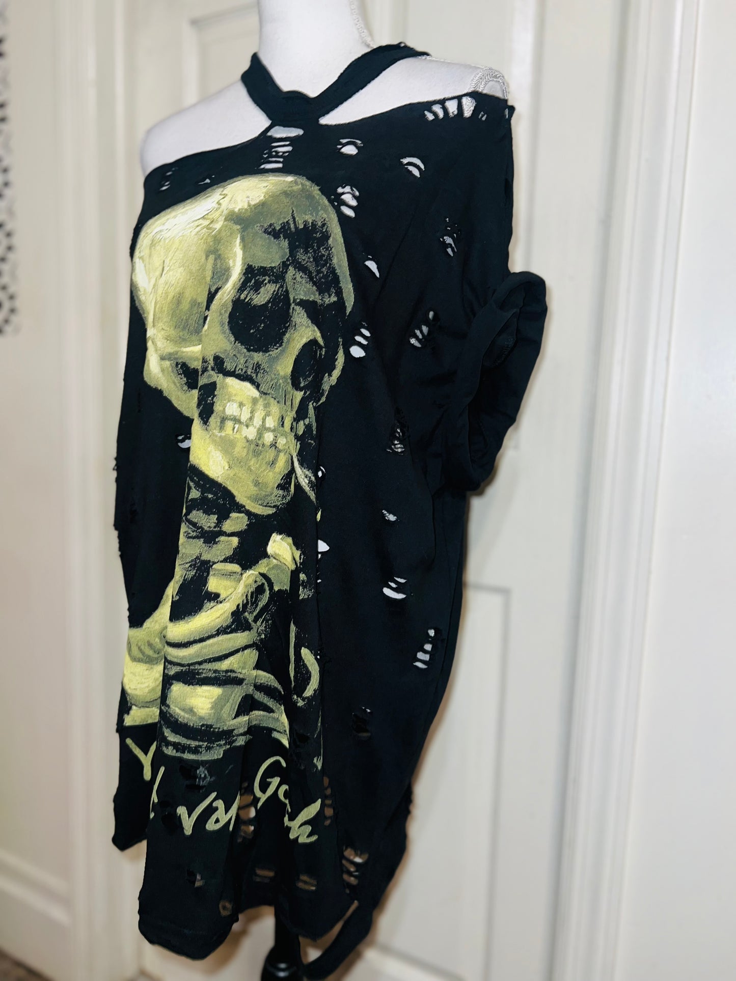 Vincent Van Gogh Oversized Distresed Tee (read description)
