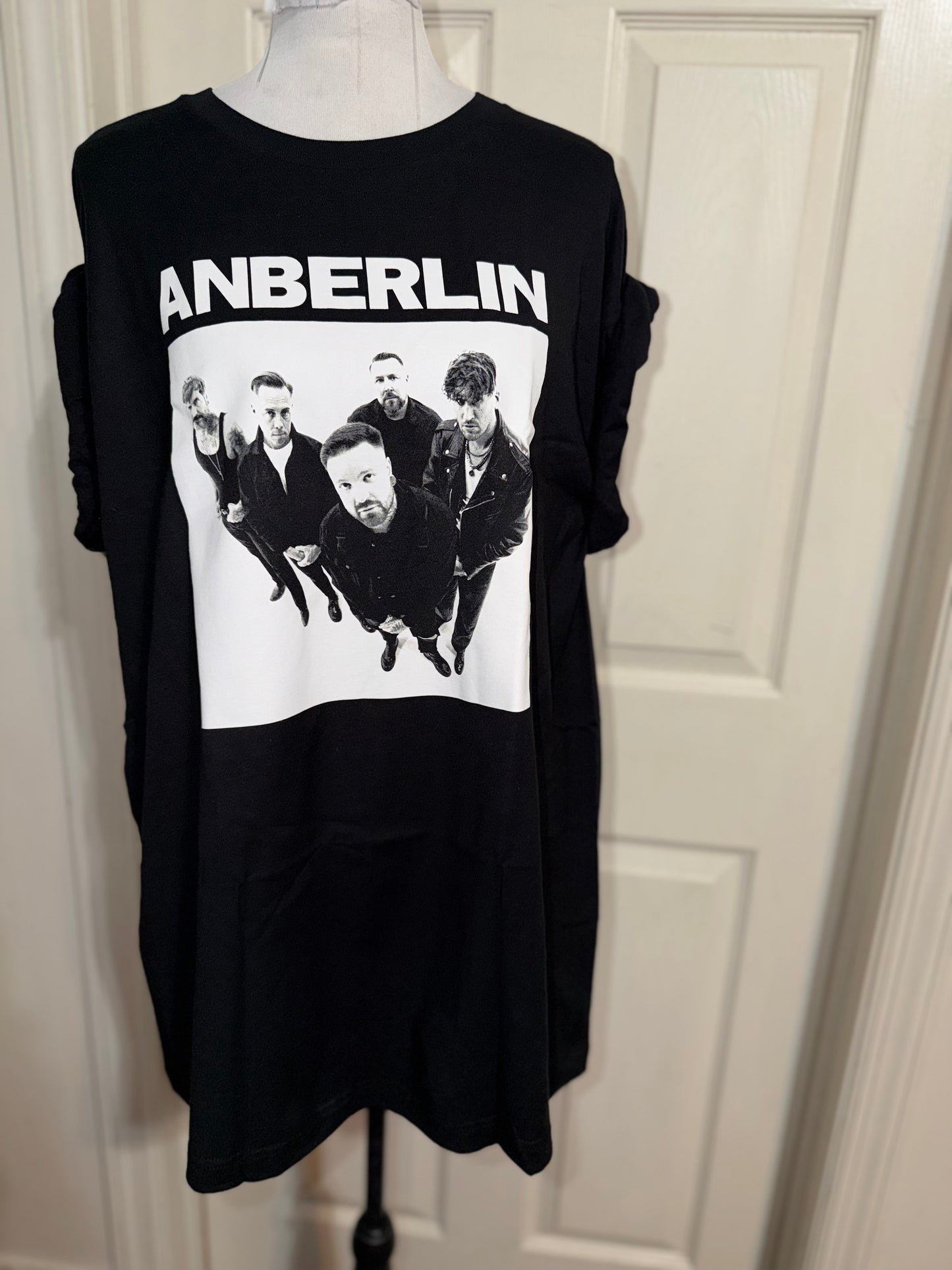 Anberlin Oversized Distressed Tee