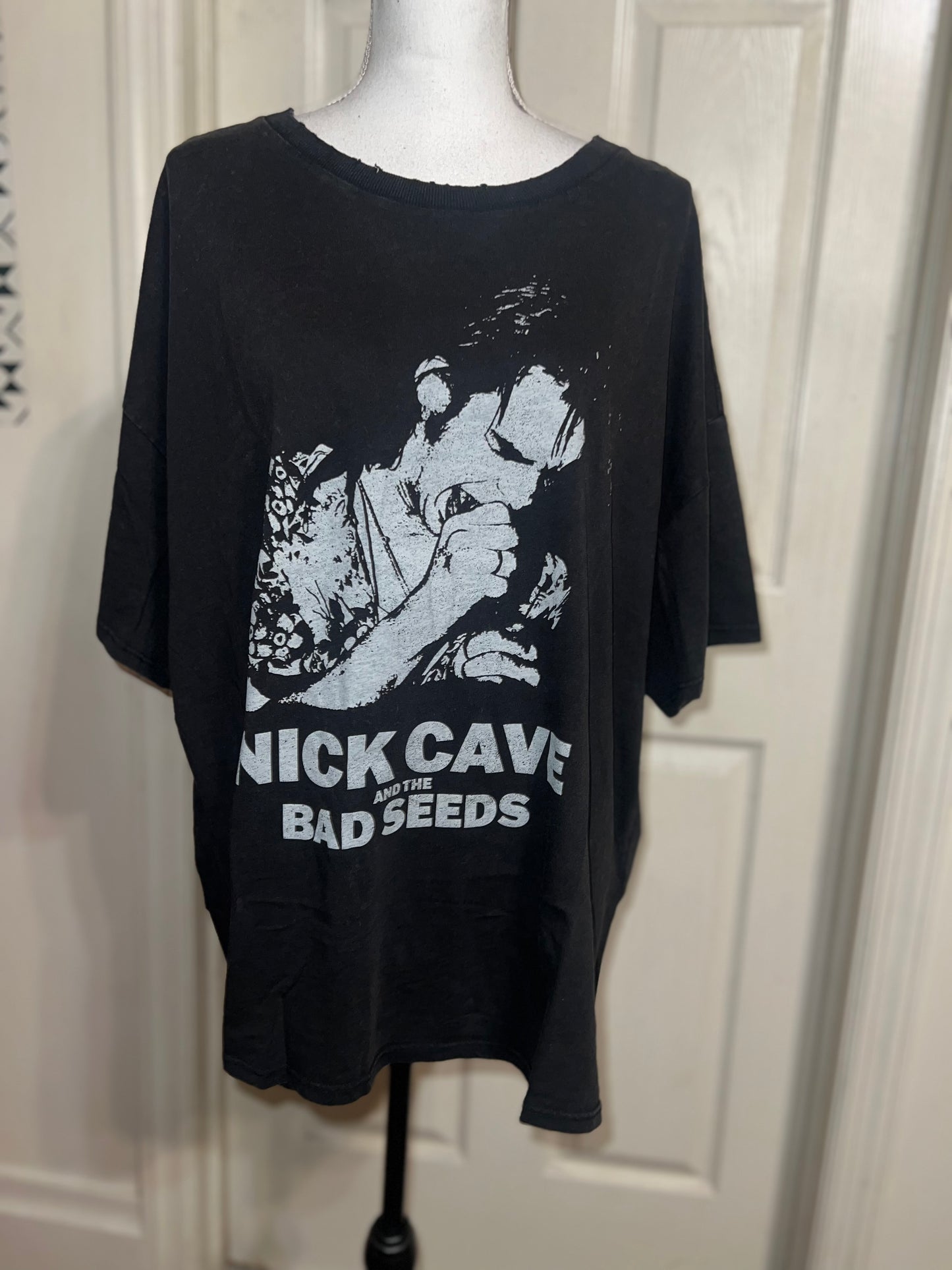 Nick Cave & The Bad Seeds Oversized Distressed Tee