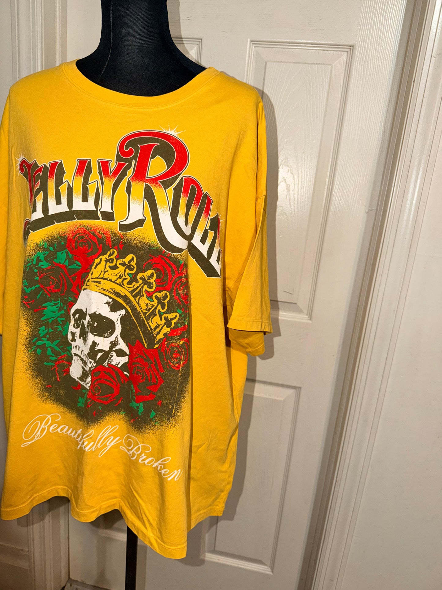 Jelly Roll Double Sided Oversized Distressed Tee