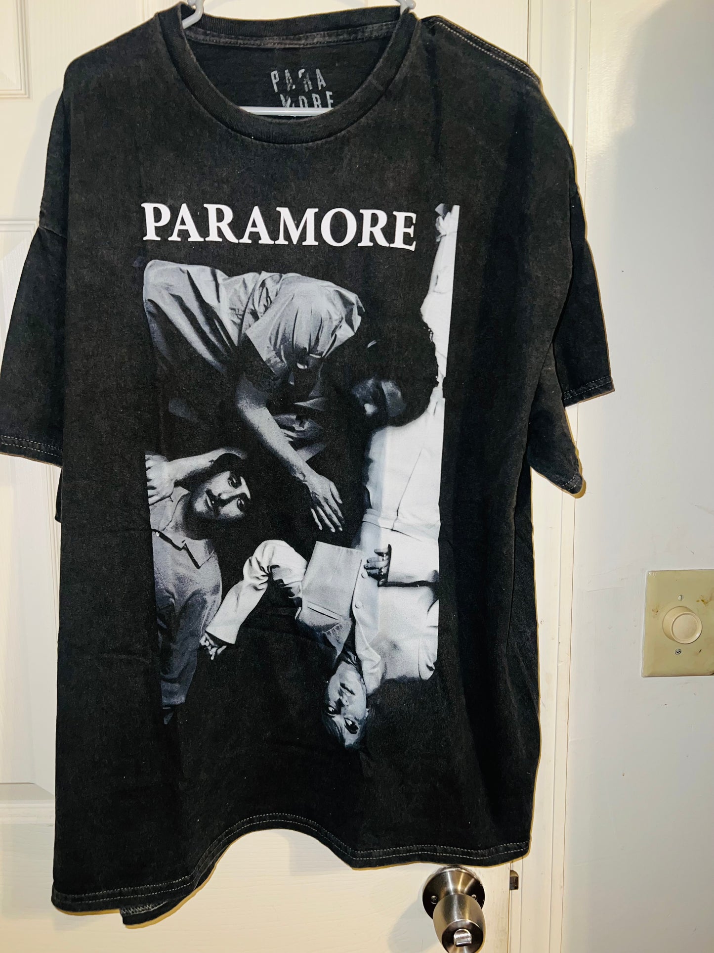 Paramore Oversized Distressed Tee