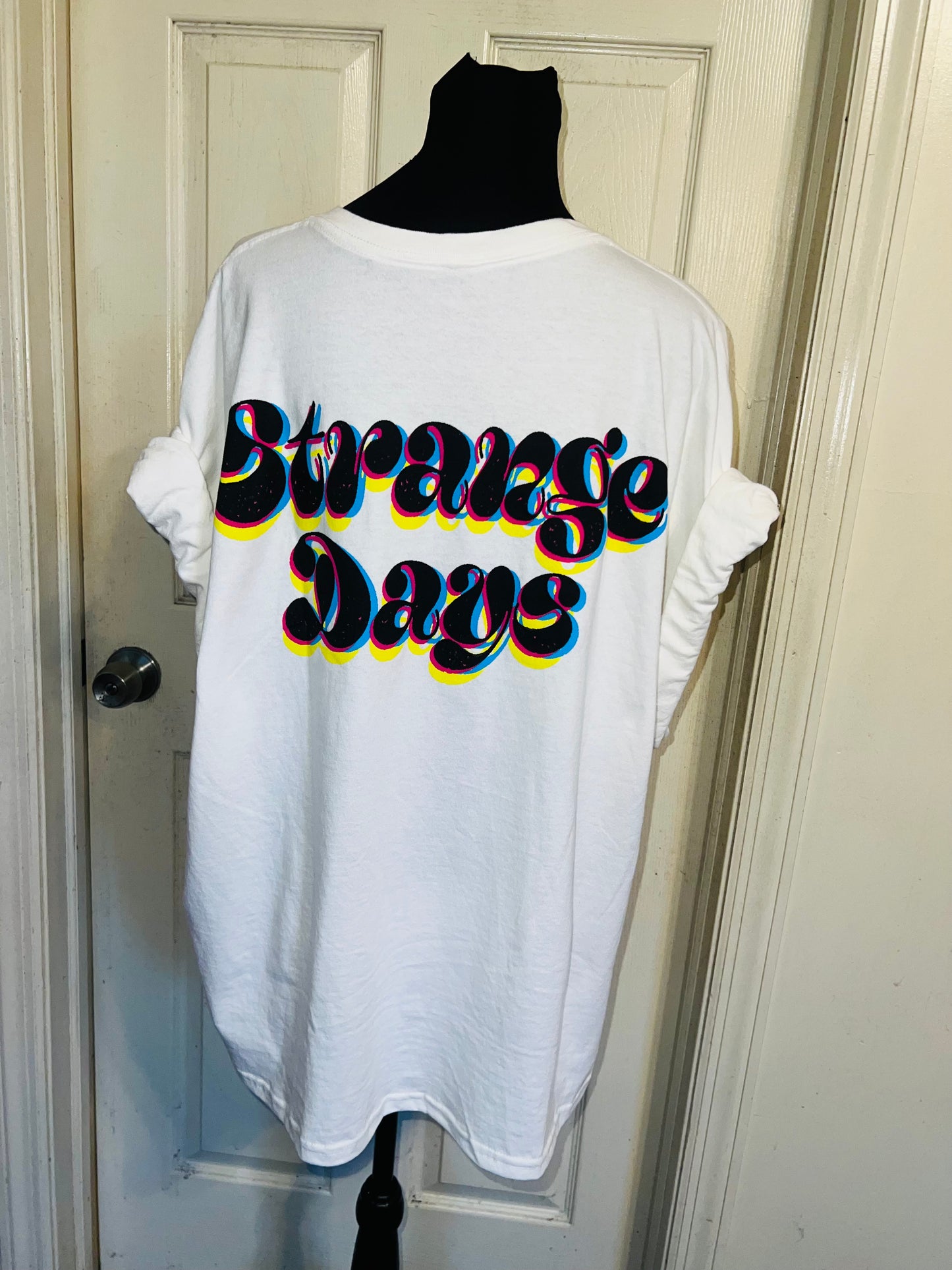 The Doors Double Sided Oversized Distressed Tee