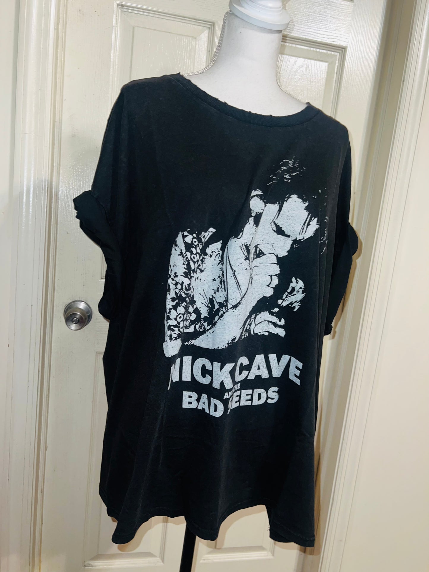 Nick Cave & The Bad Seeds Oversized Distressed Tee