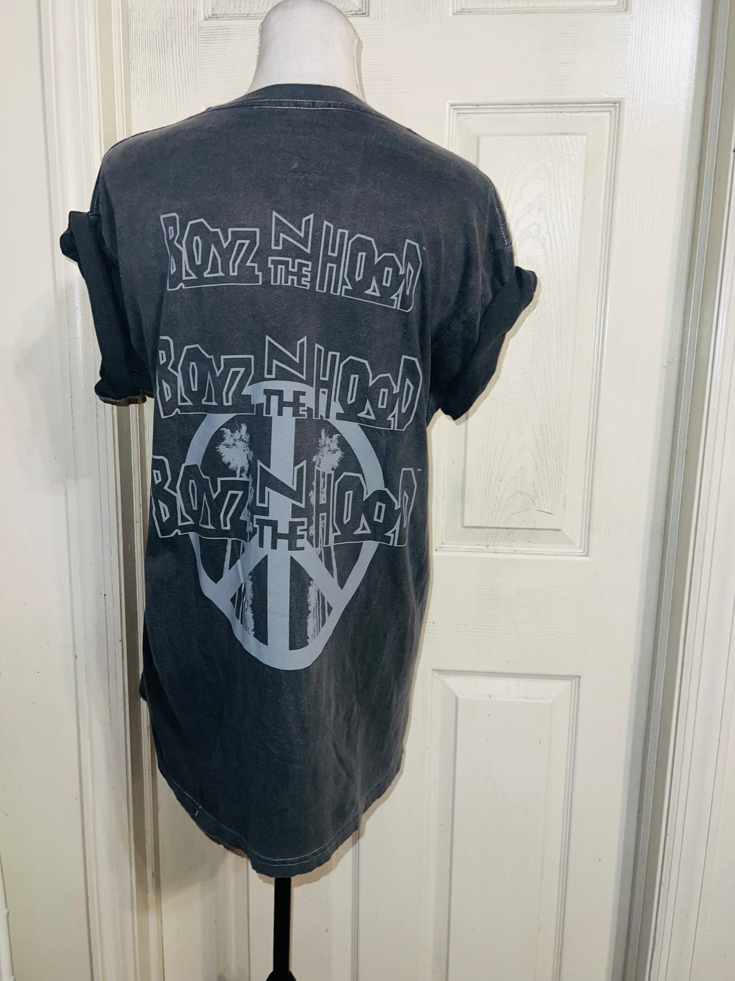 Boyz in The Hood Double Sided Oversized Distressed Tee