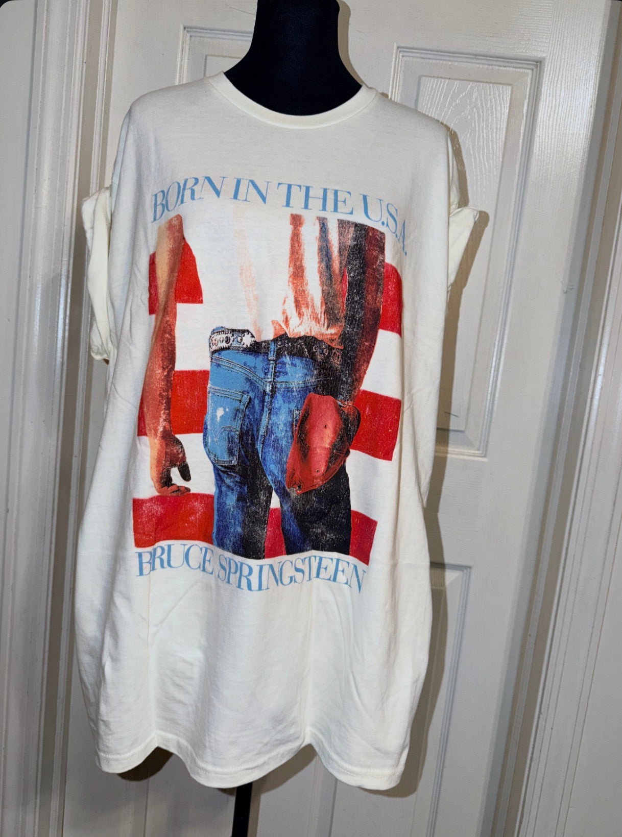 Bruce Springsteen Oversized Distressed Tee