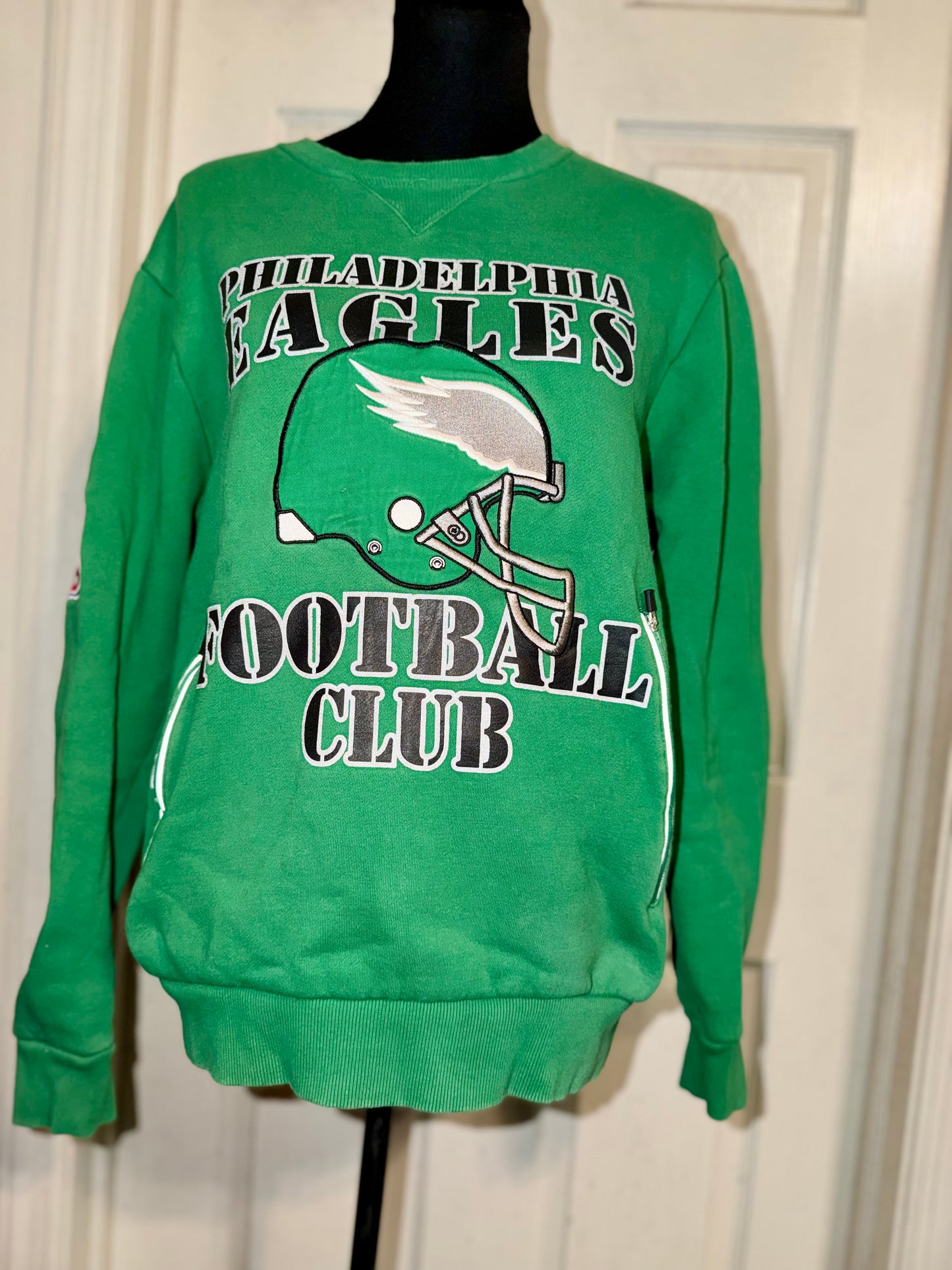 Philadelphia Eagles Oversized Distressed Sweatshirt