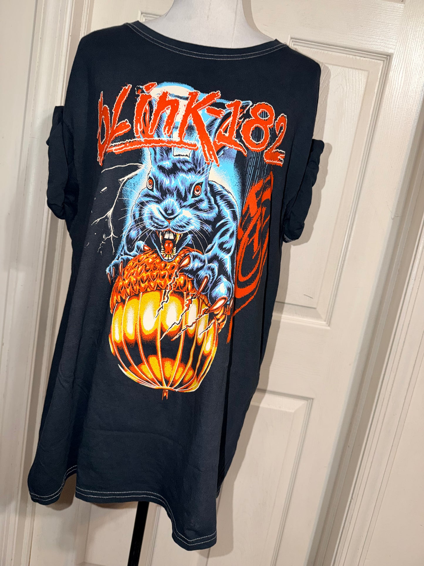 Blink-182 Oversized Distressed Tee
