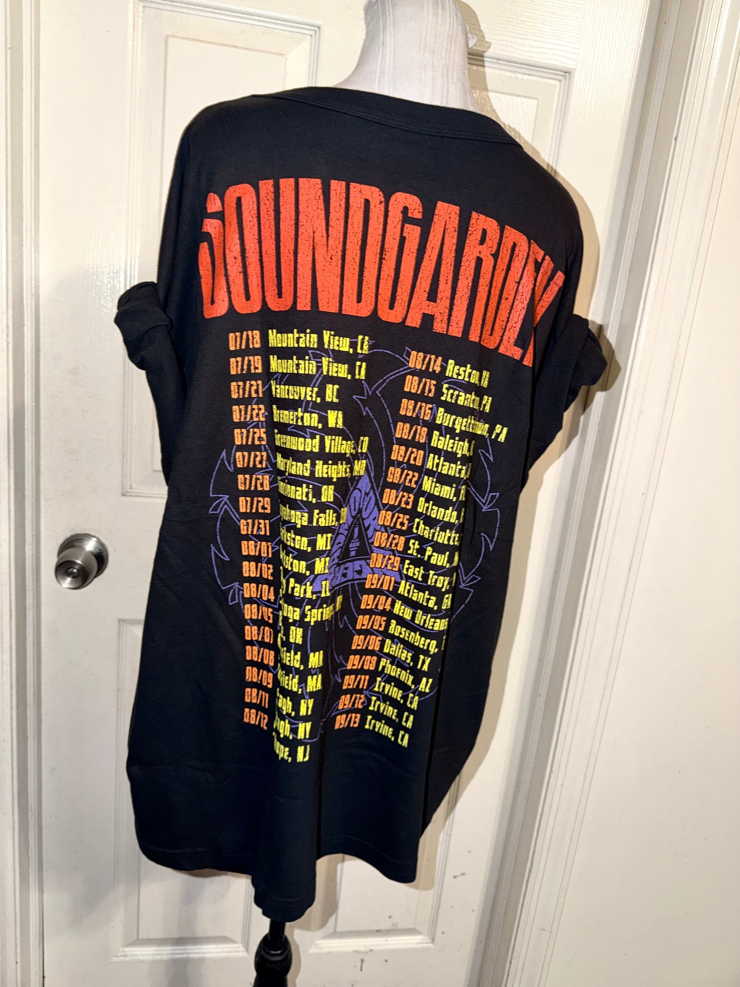 Soundgarden Double Sided Oversized Tee