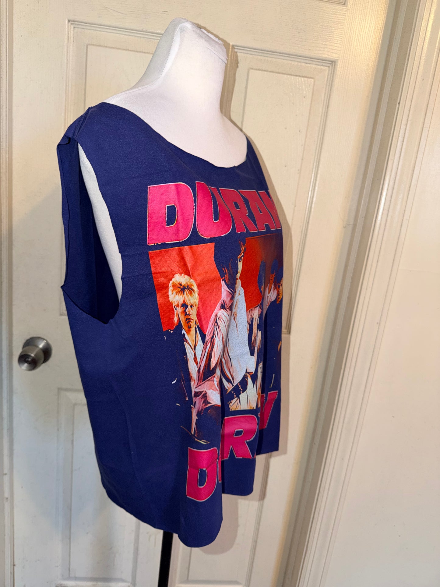 Duran Duran Oversized Distressed Tank