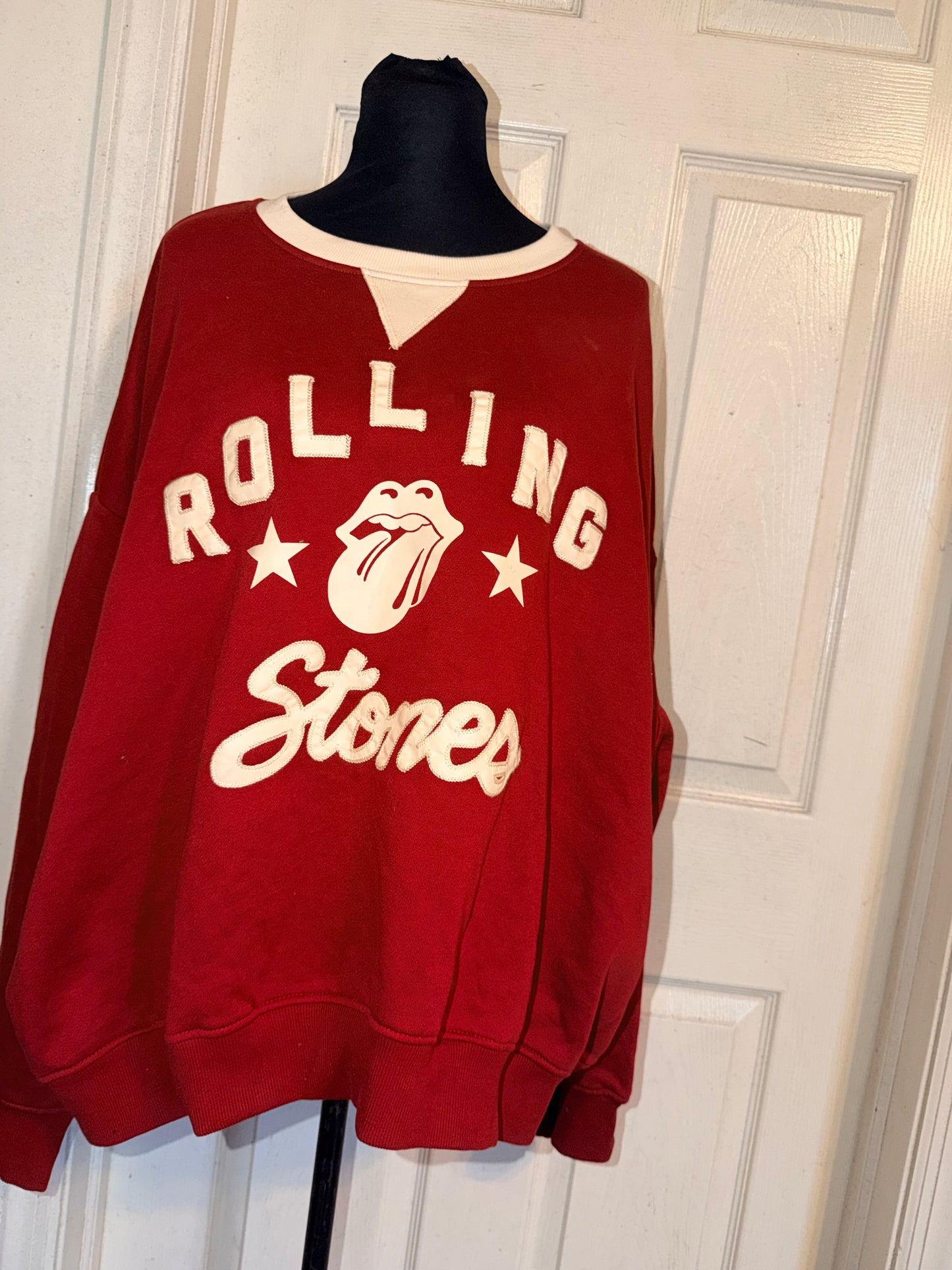 The Rolling Stones Oversized Distressed Tee