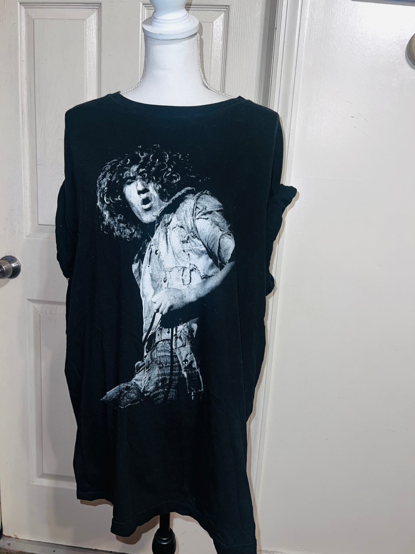 Roger Daltrey Double Sided Oversized Distressed Vintage Tee