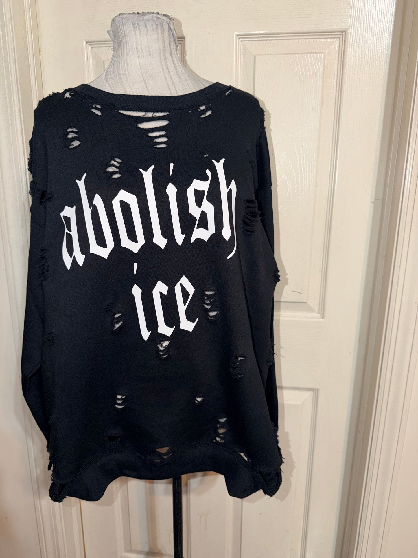 Abolish ICE Oversized Tees & Sweatshirts
