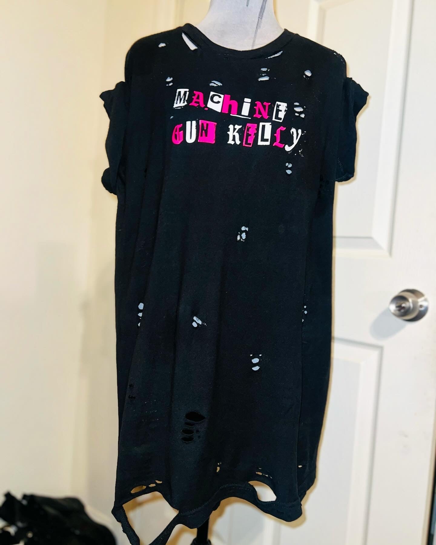 Machine Gun Kelly Double Sided Distressed Tee