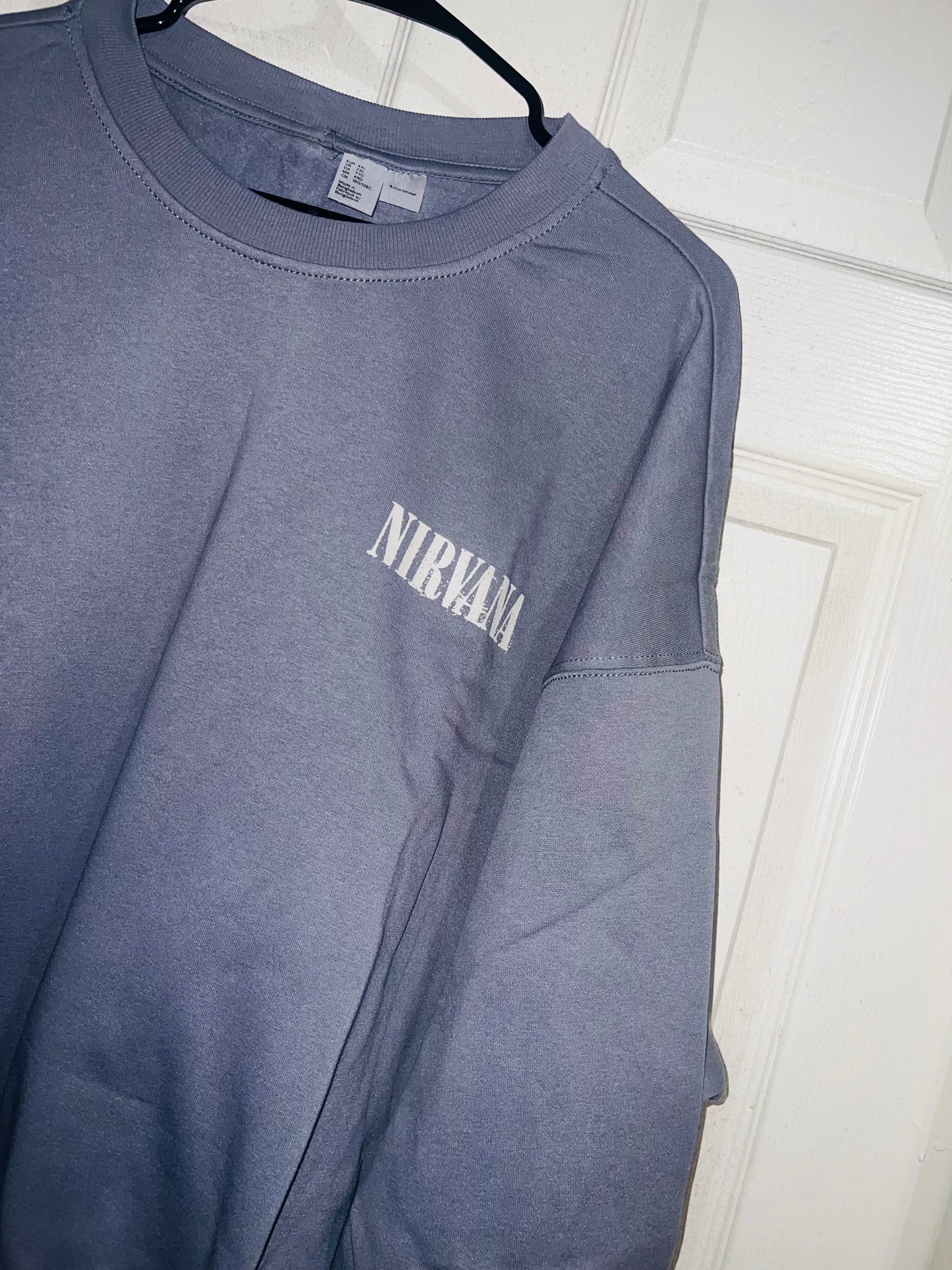 Nirvana Double Sided Oversized Sweatshirt