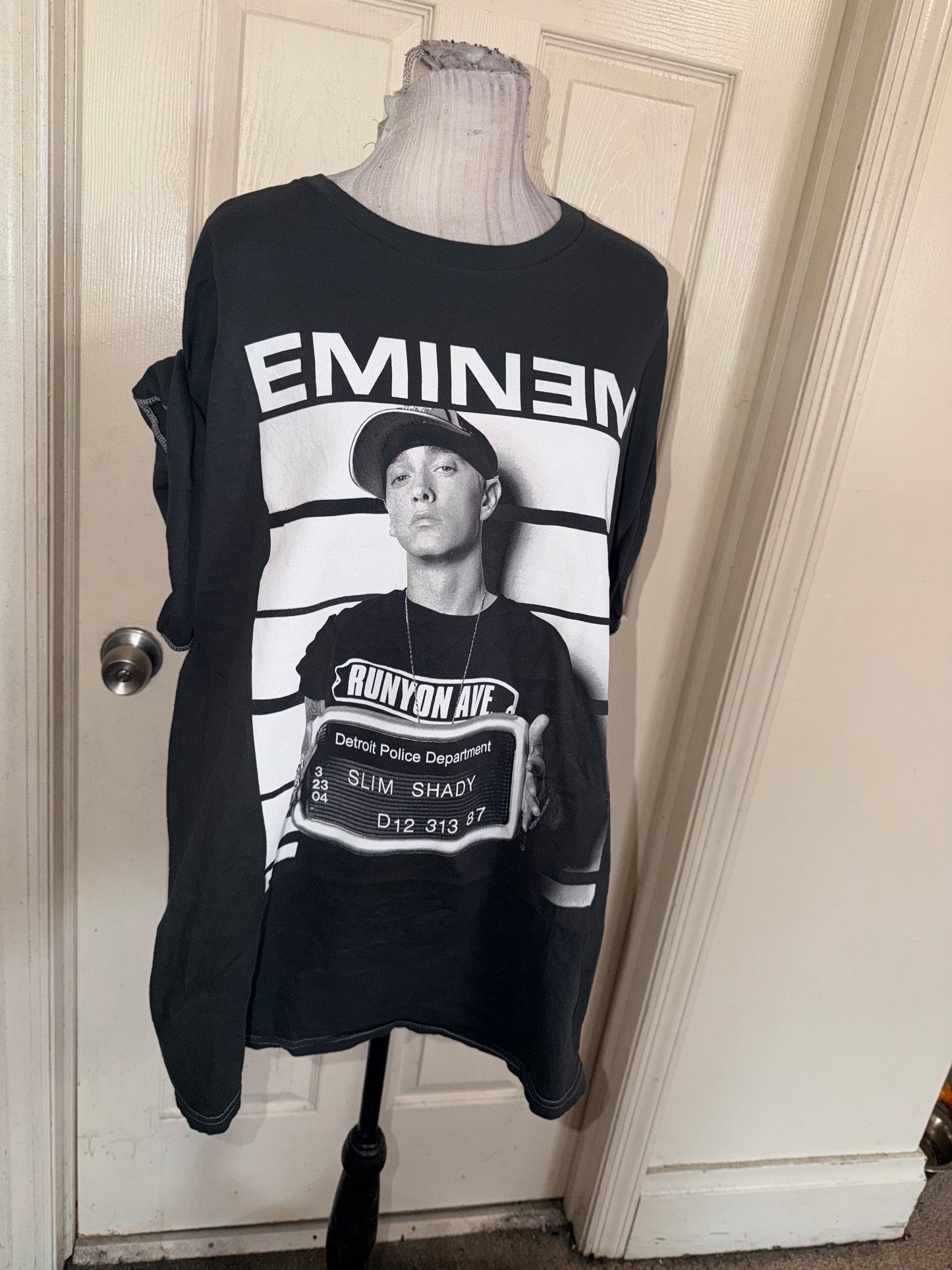 Eminem Oversized Distressed Tee