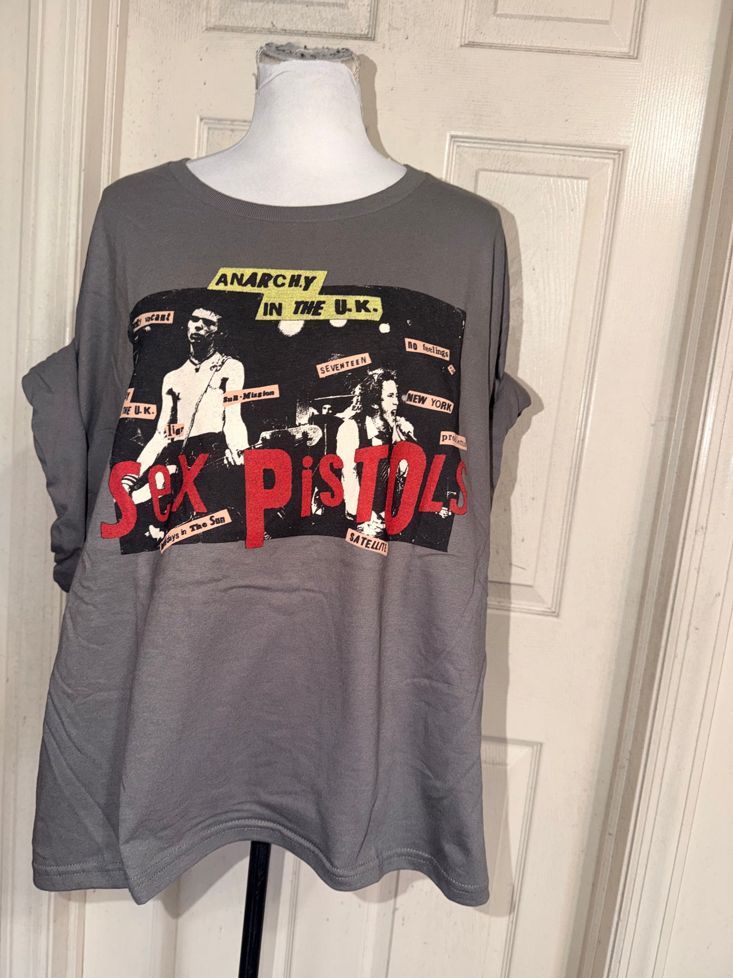 The Sex Pistols Oversized Distressed Tee