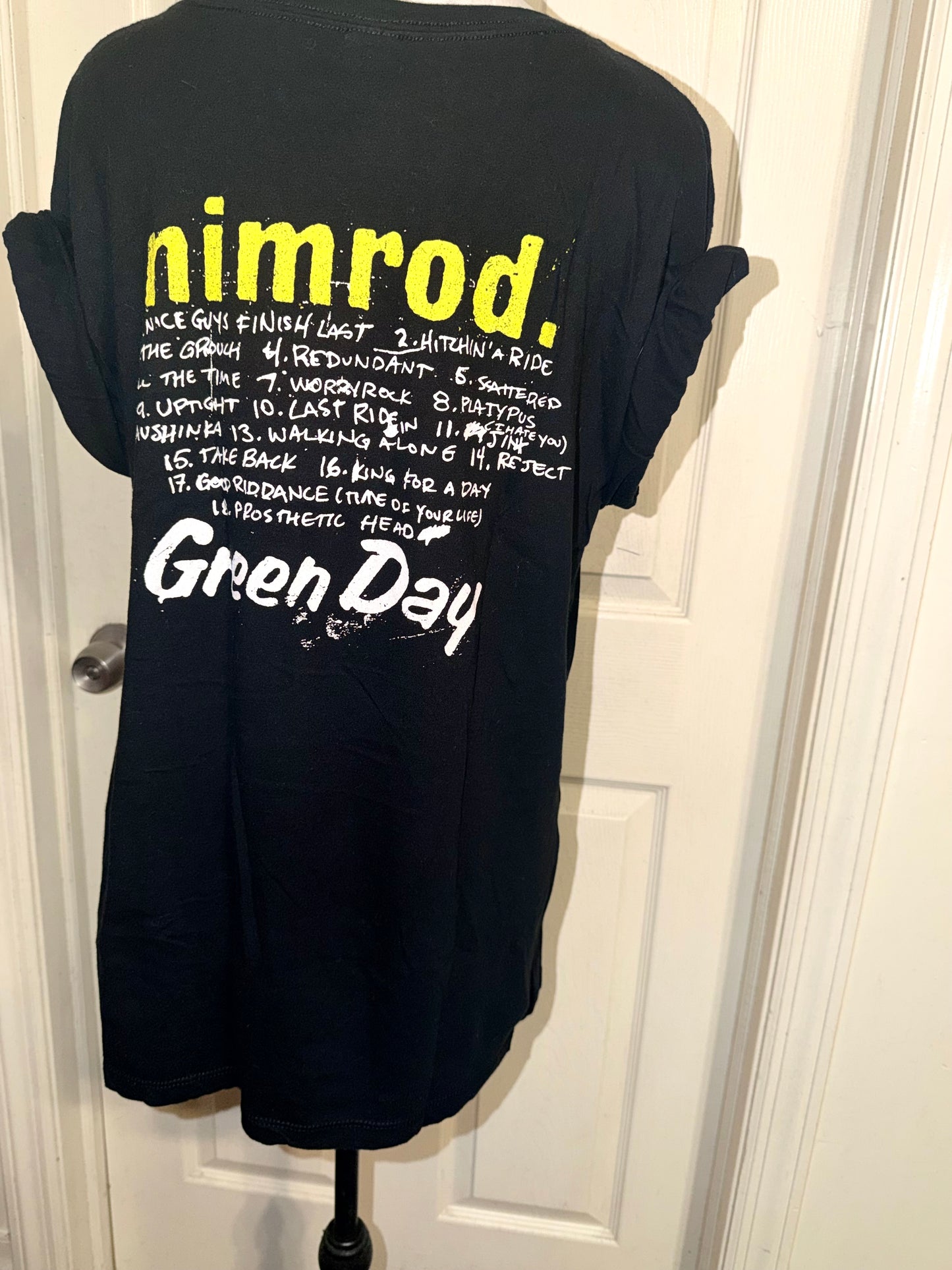 Green Day Double Sided Tee