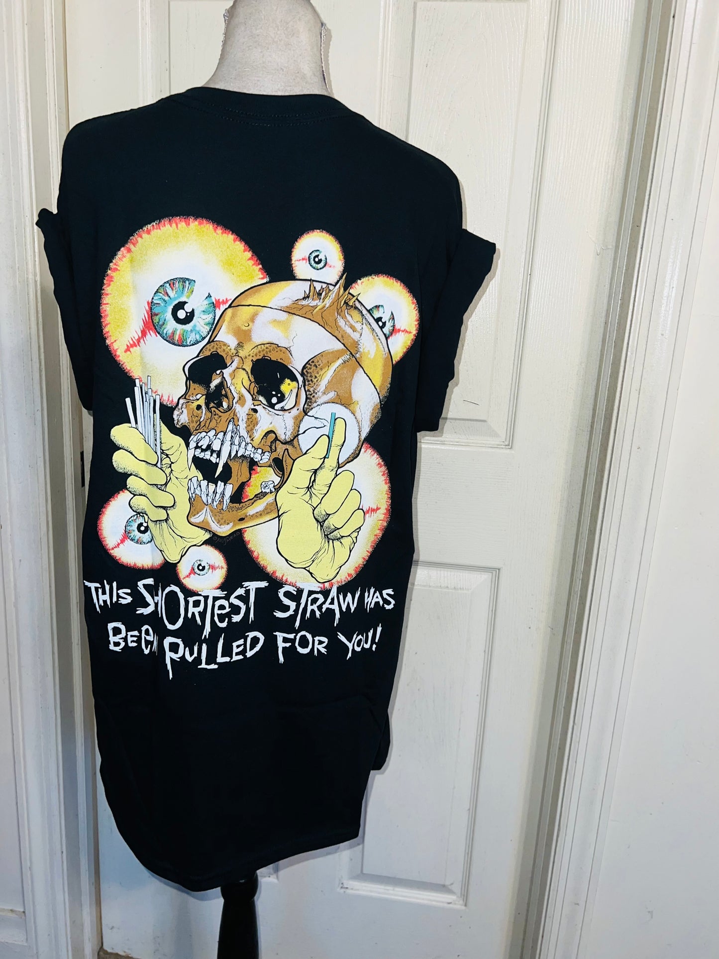 Metallica Double Sided Oversized Distressed Tee