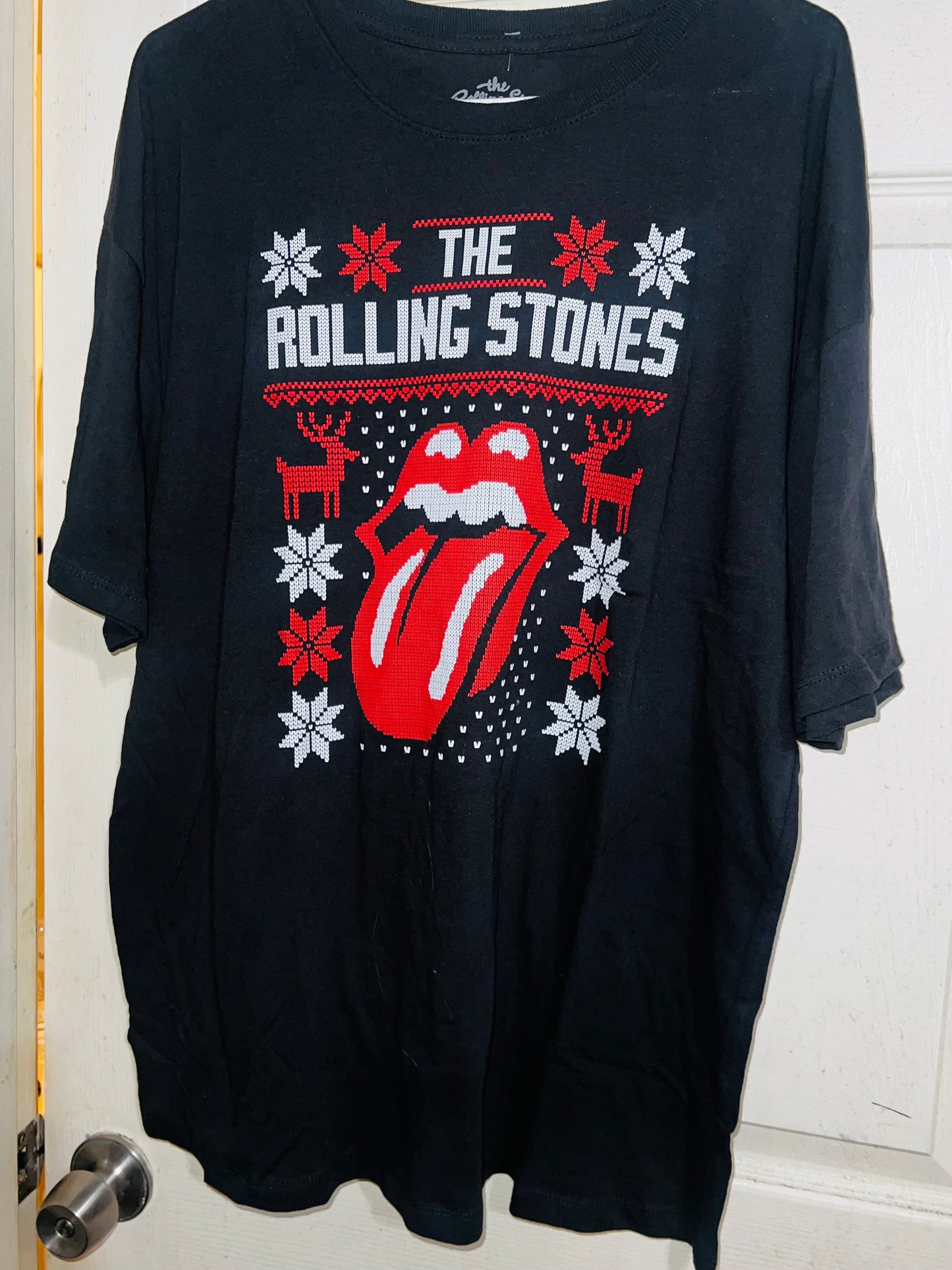 The Rolling Stones Winter Distressed Tee