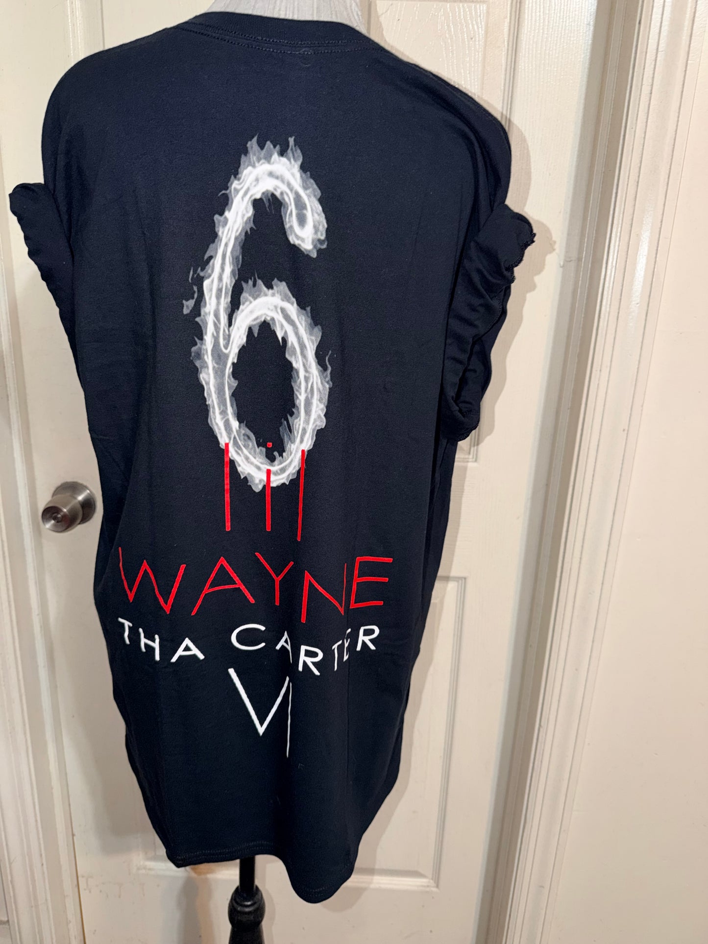 Lil Wayne Double Sided Oversized Distressed Tee