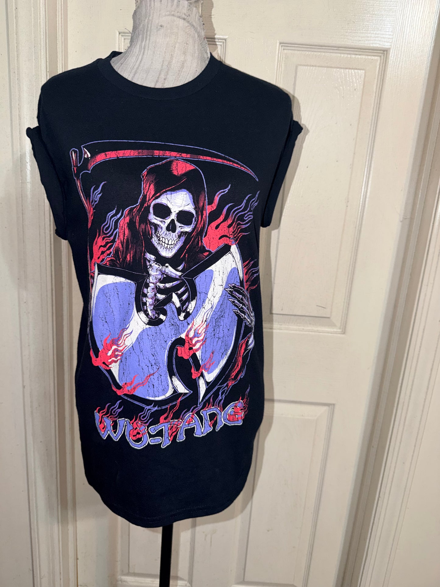 Wu-Tang Clan Oversized Distressed Tee