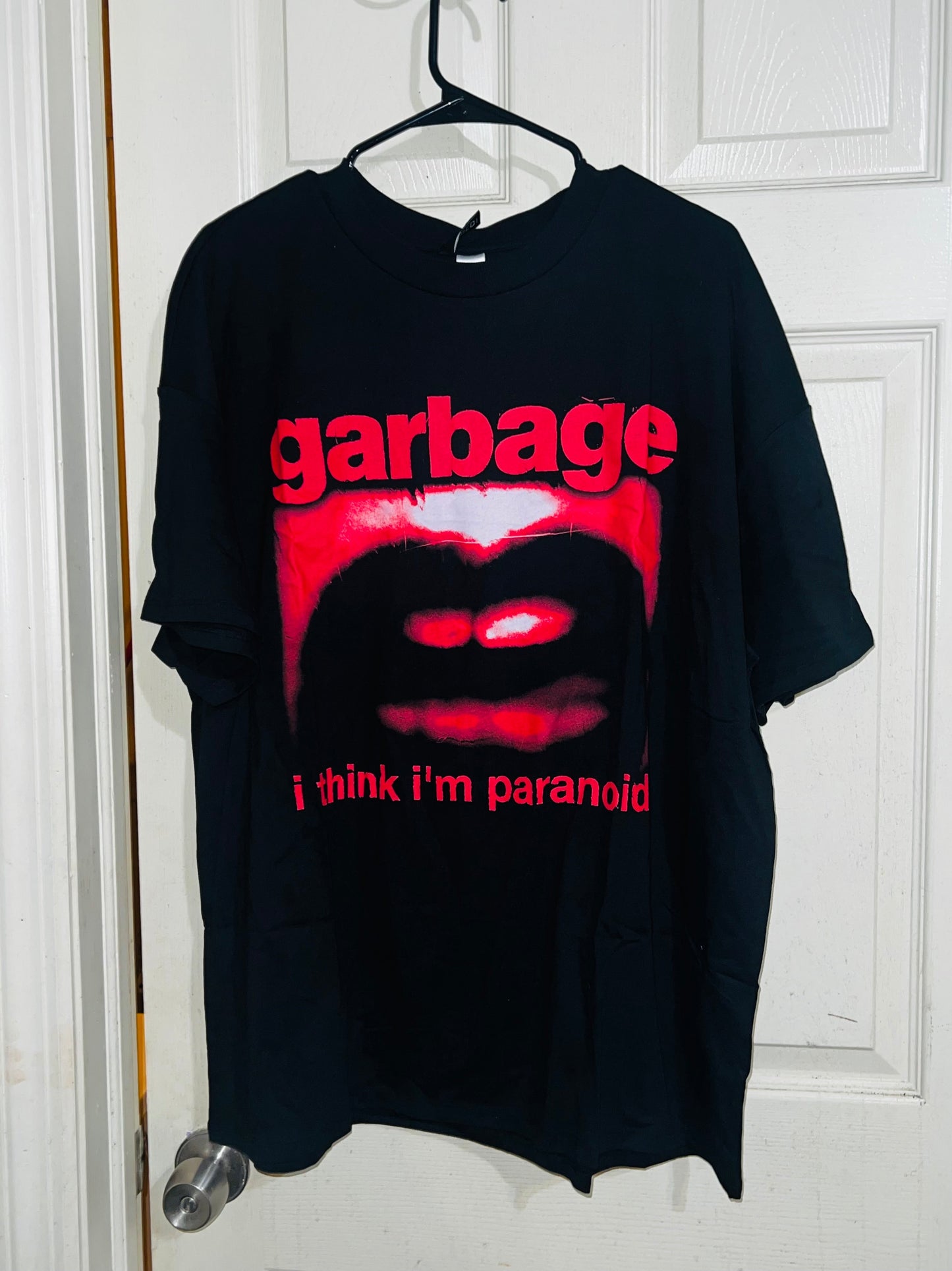 Garbage Oversized Distressed Tee