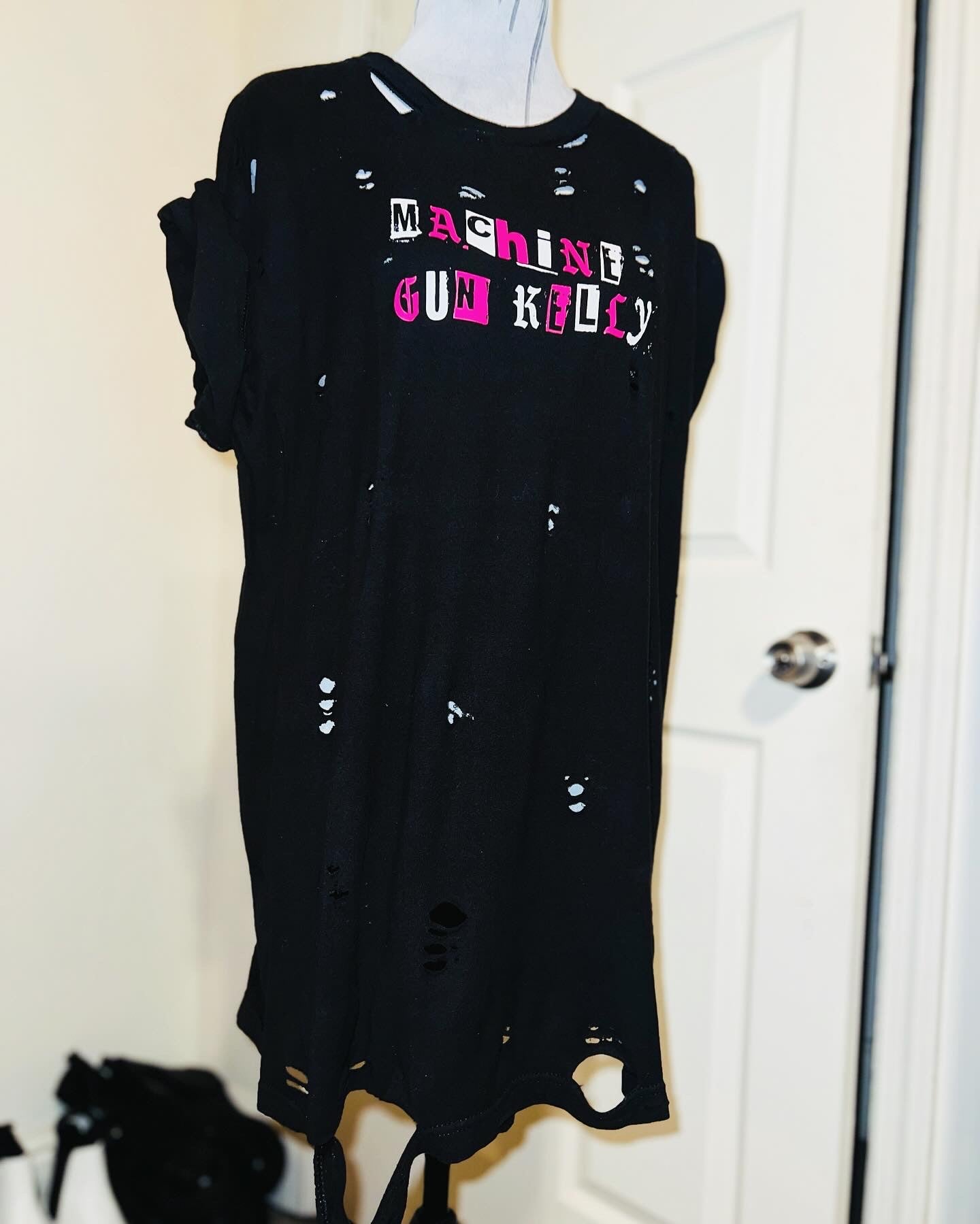 Machine Gun Kelly Double Sided Distressed Tee