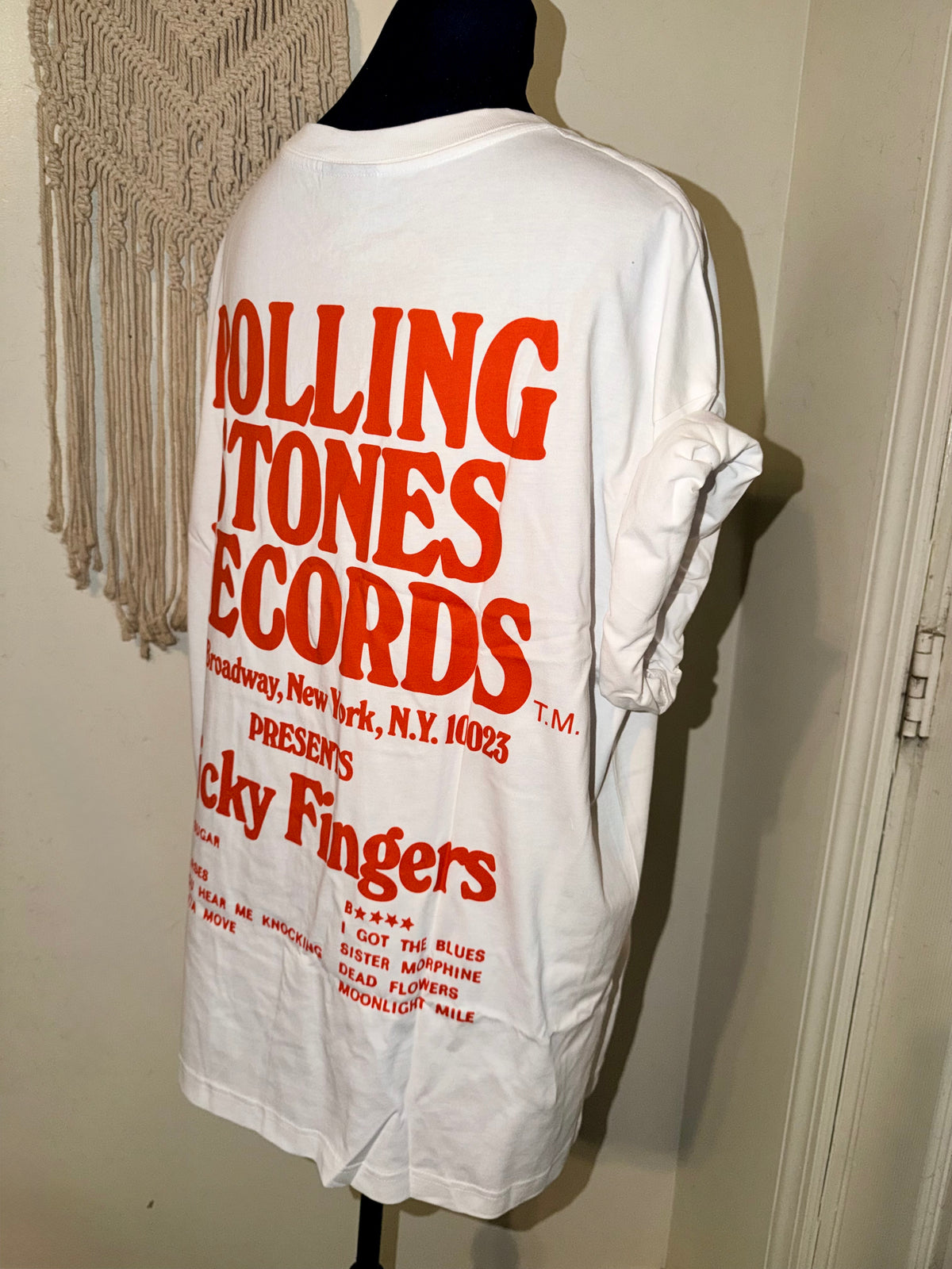 The Rolling Stones Double Sided Tee