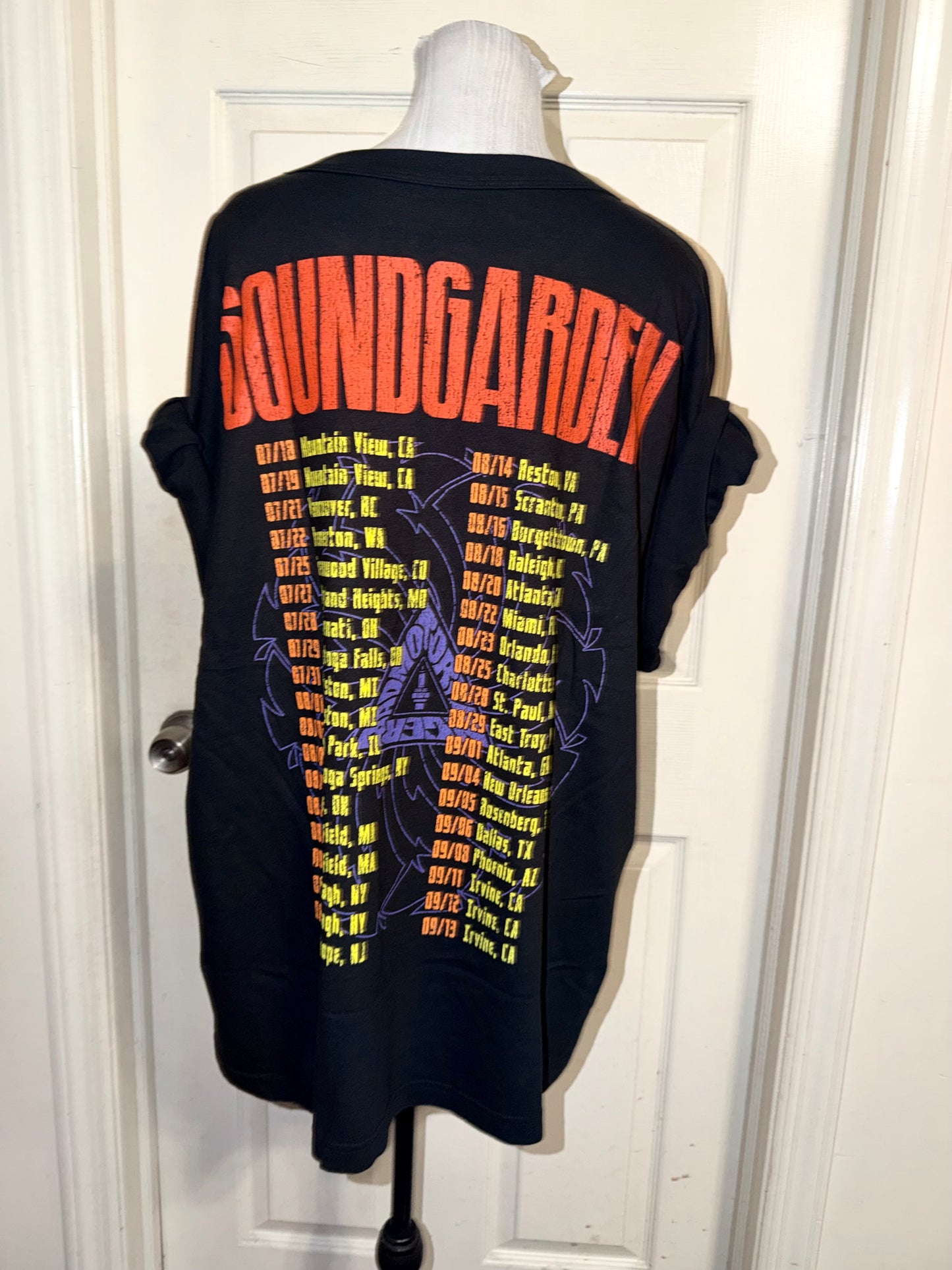 Soundgarden Double Sided Oversized Tee
