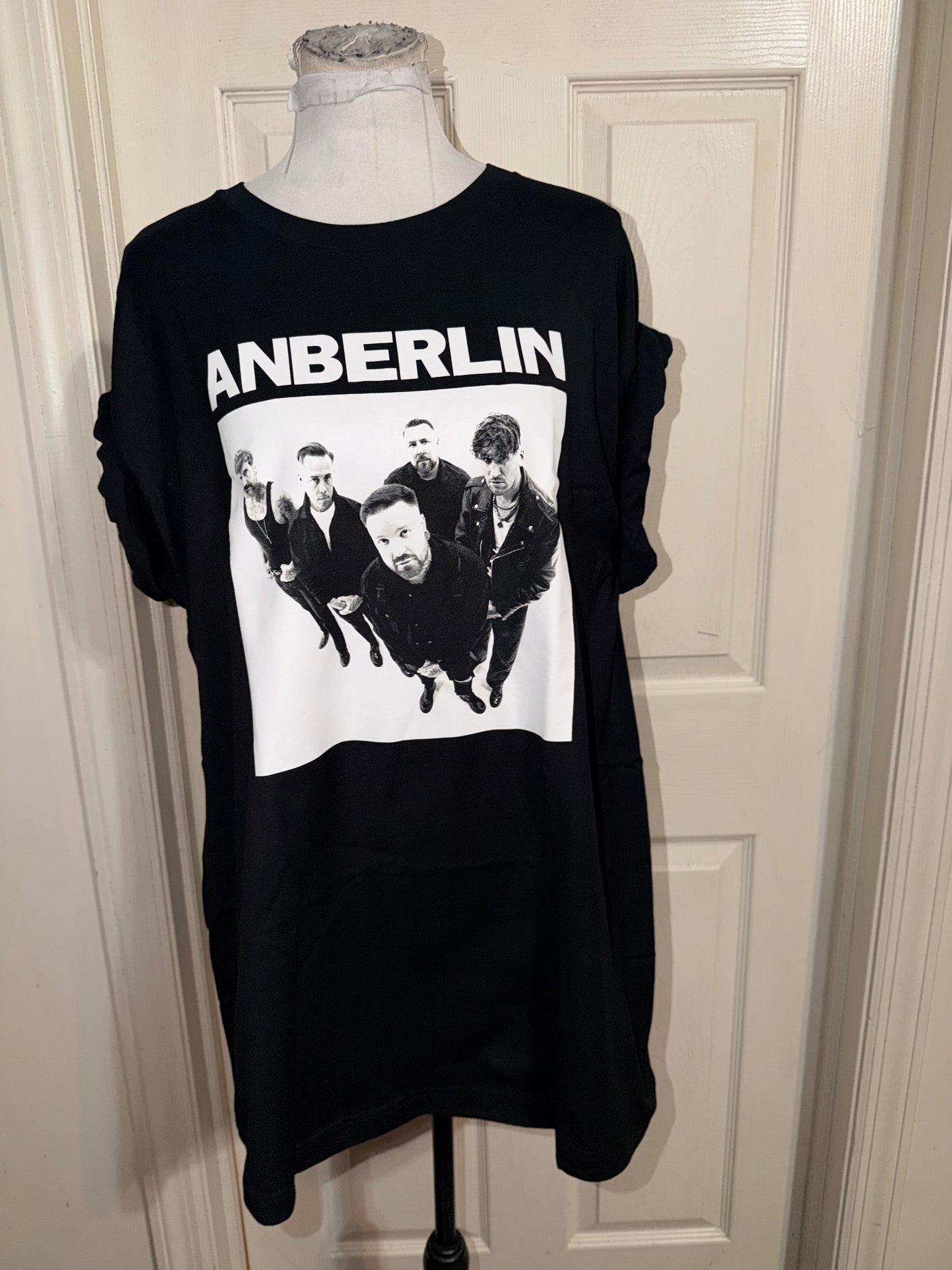 Anberlin Oversized Distressed Tee