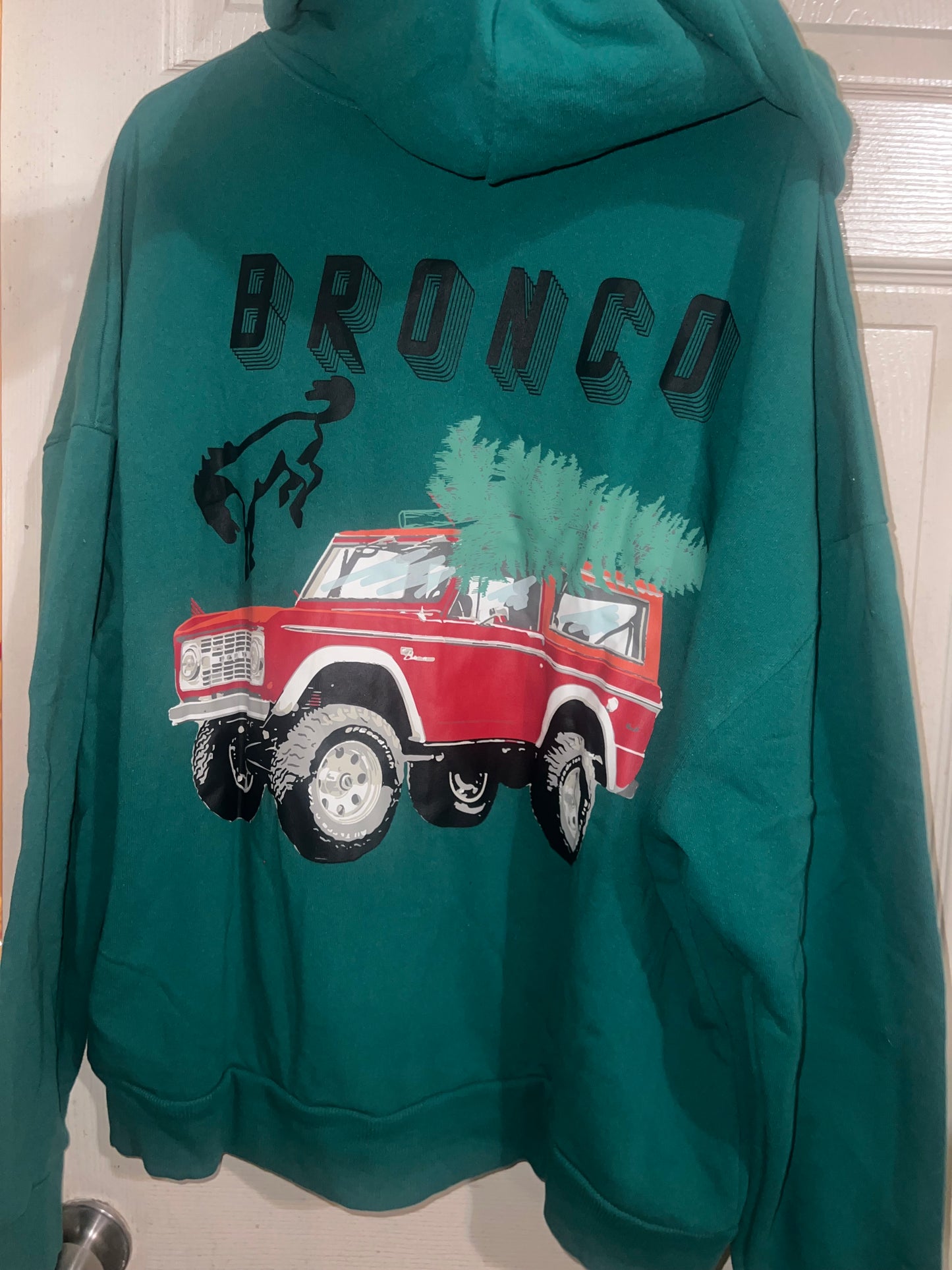 Ford Bronco Double Sided Zip Up Sweatshirt